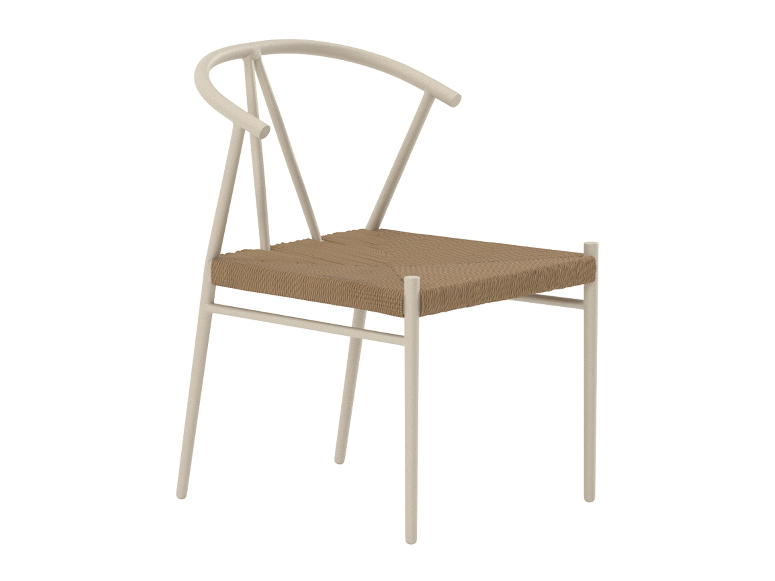 Scaun de exterior Dallas 5249 (Bej + Maro deschis)