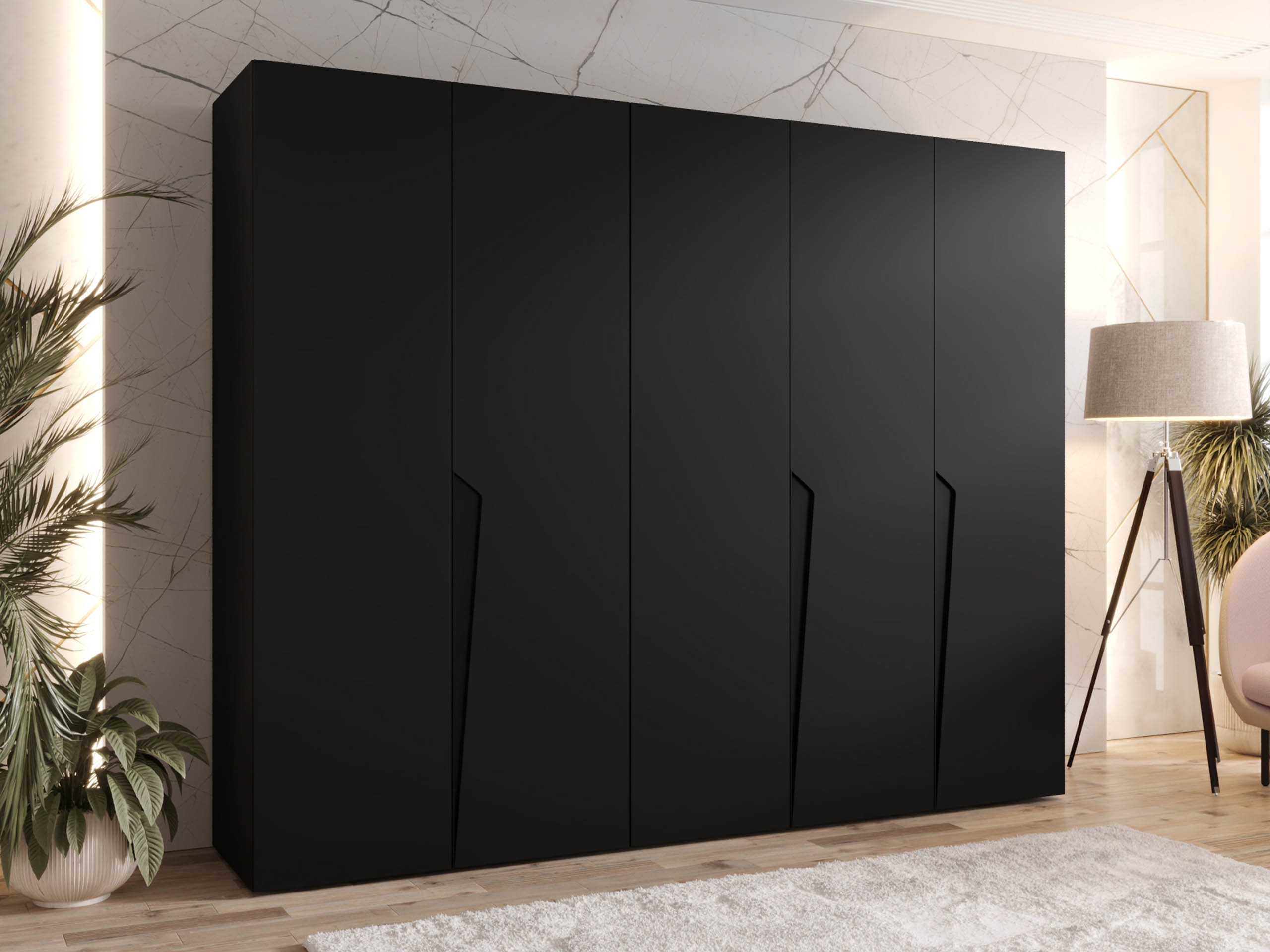 Dulap Hartford 606 (Negru)