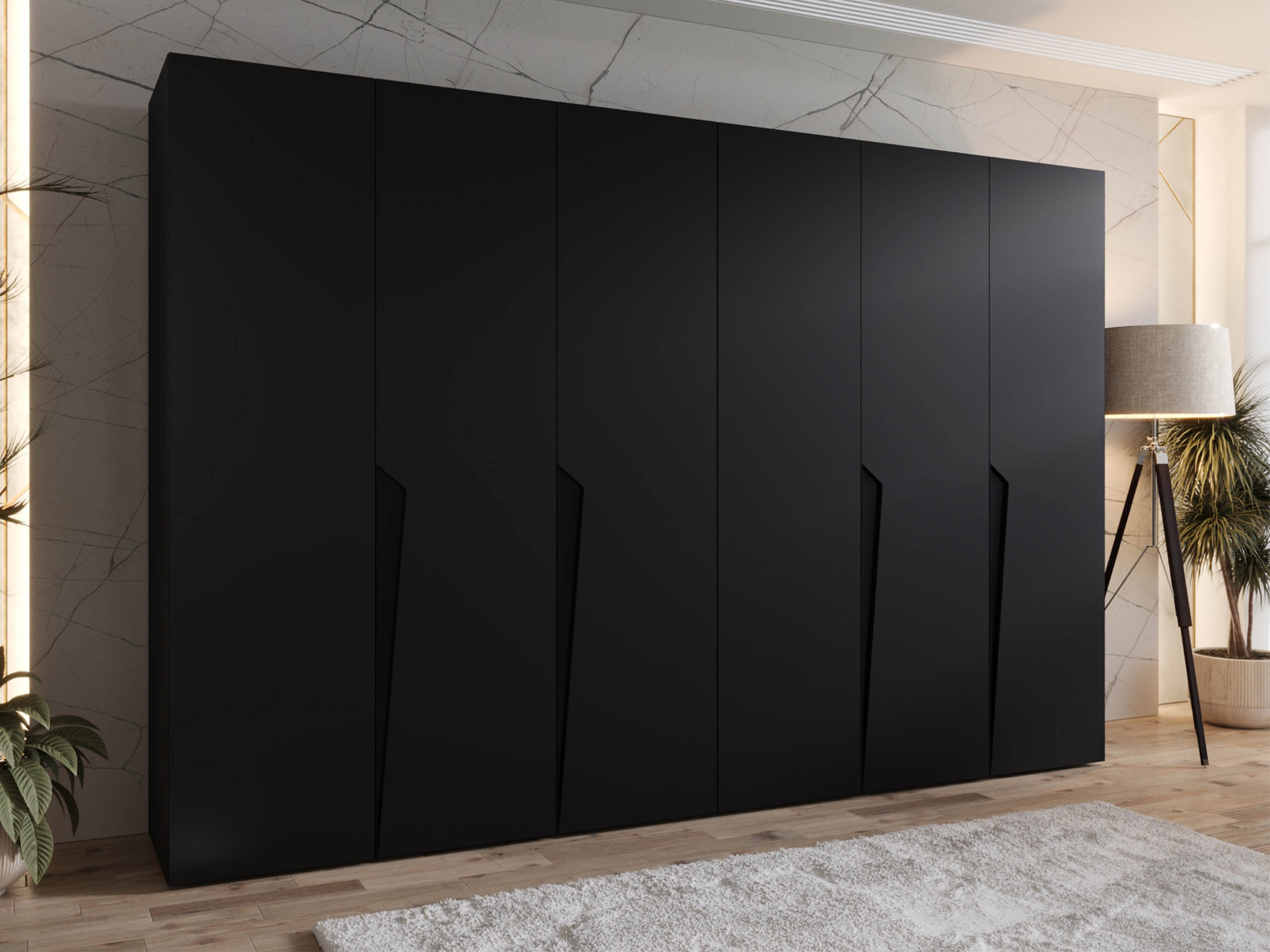 Dulap Hartford 607 (Negru)