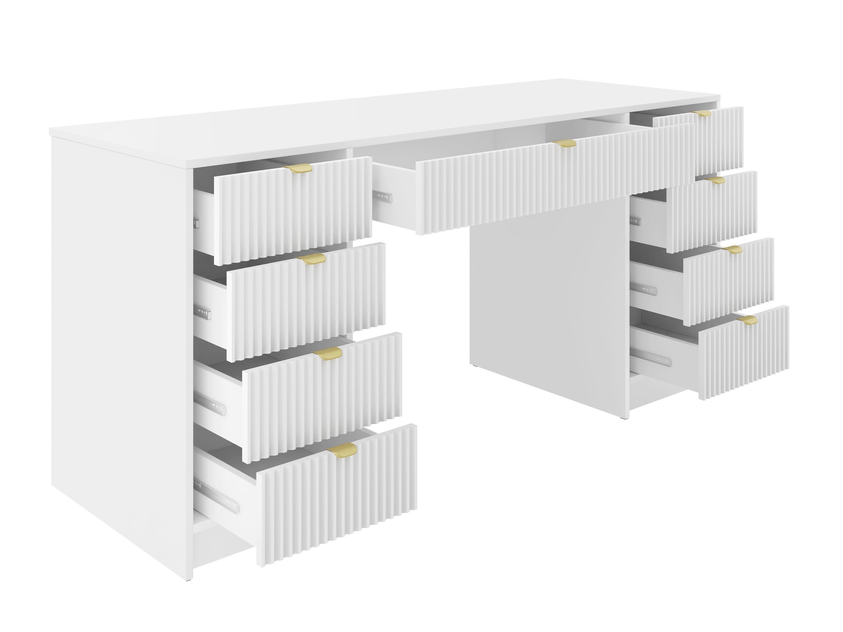 Set birou acasă Comfivo Papilio VI (Bej)