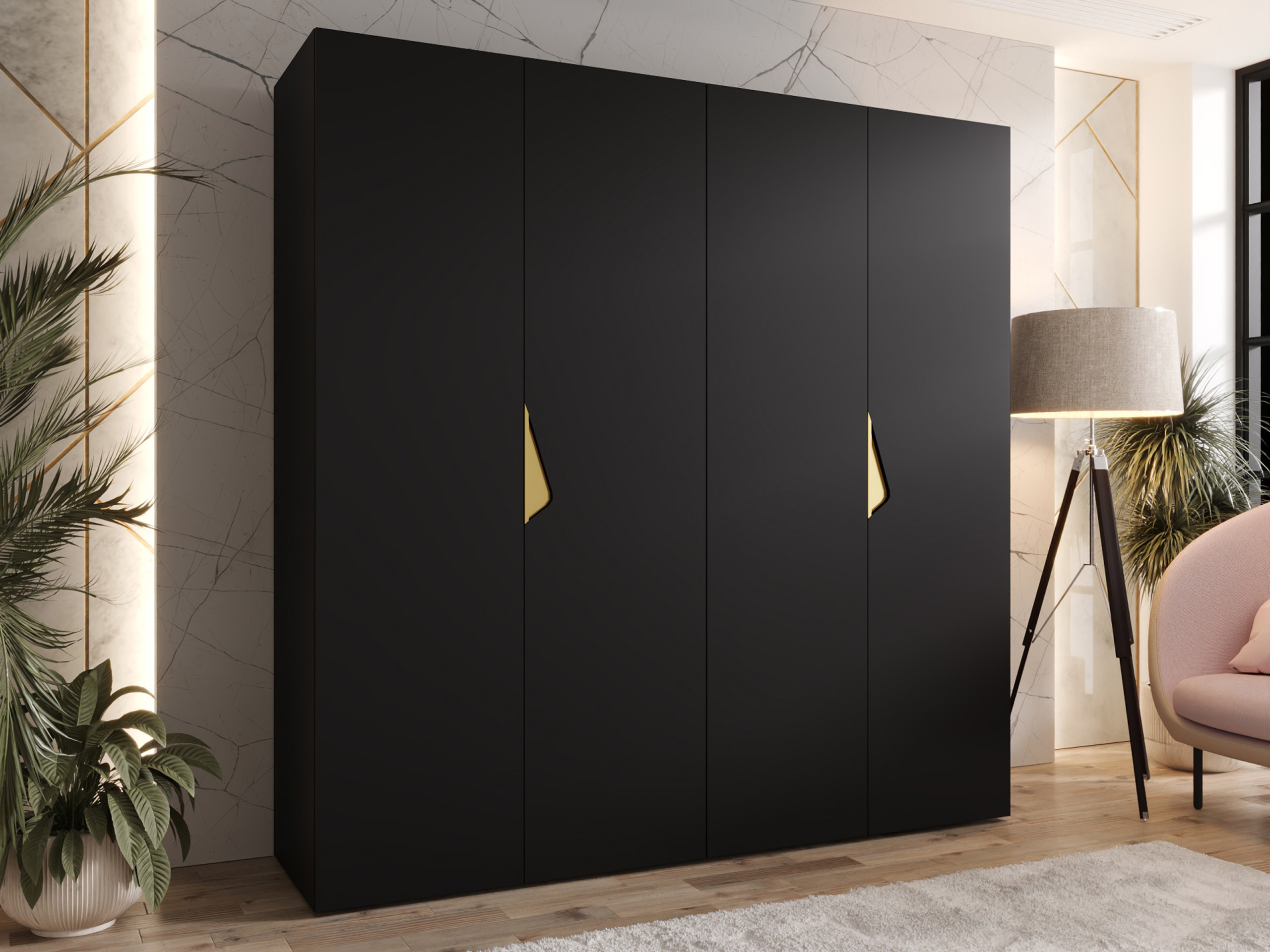 Dulap Hartford 620 (Negru)