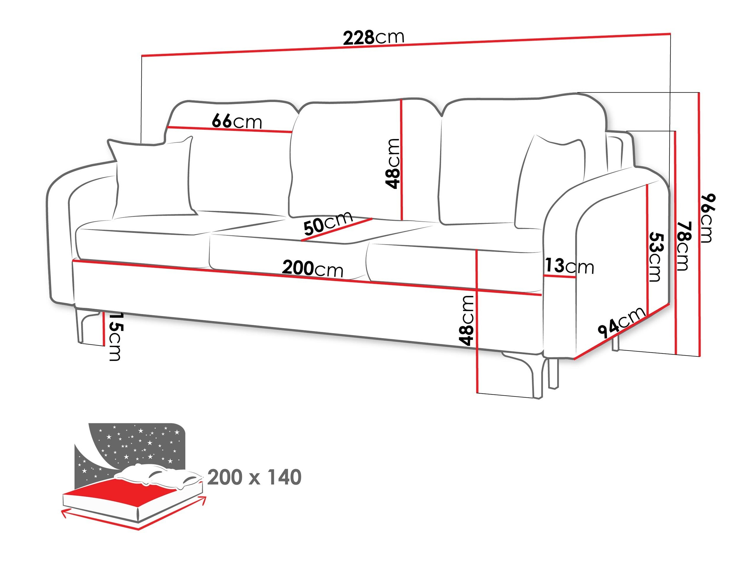 Canapea extensibilă Torlua 102 (Manila 02)