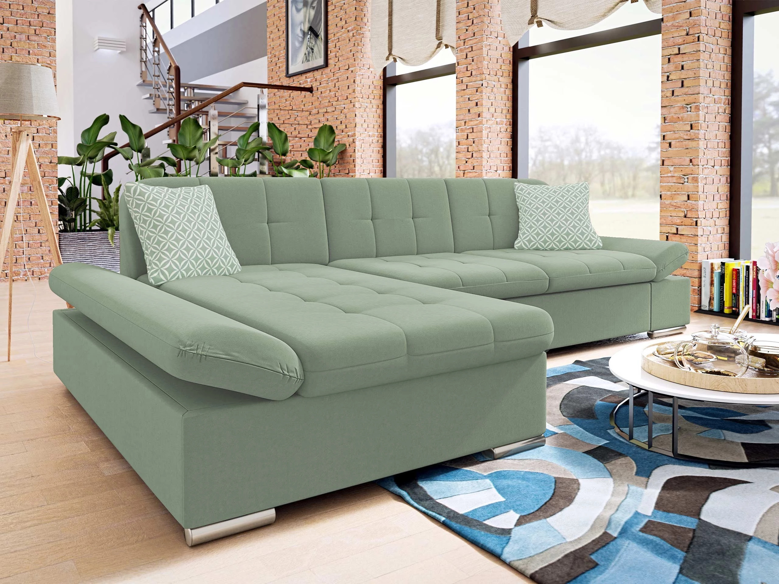 Colțar Comfivo Serenitas (Uttario Velvet 2954 + Evo 29)