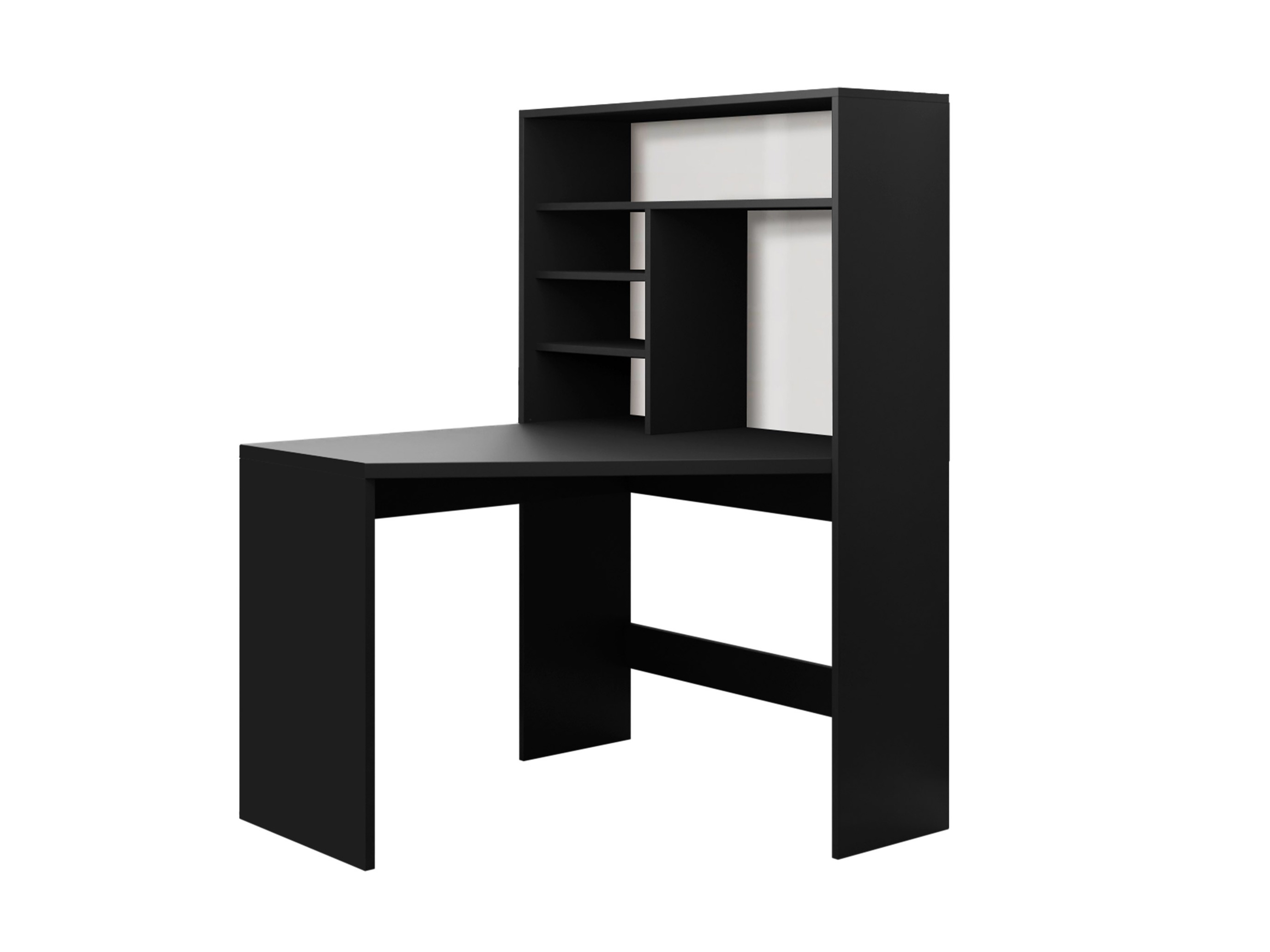 Birou de colt Claral (Negru)