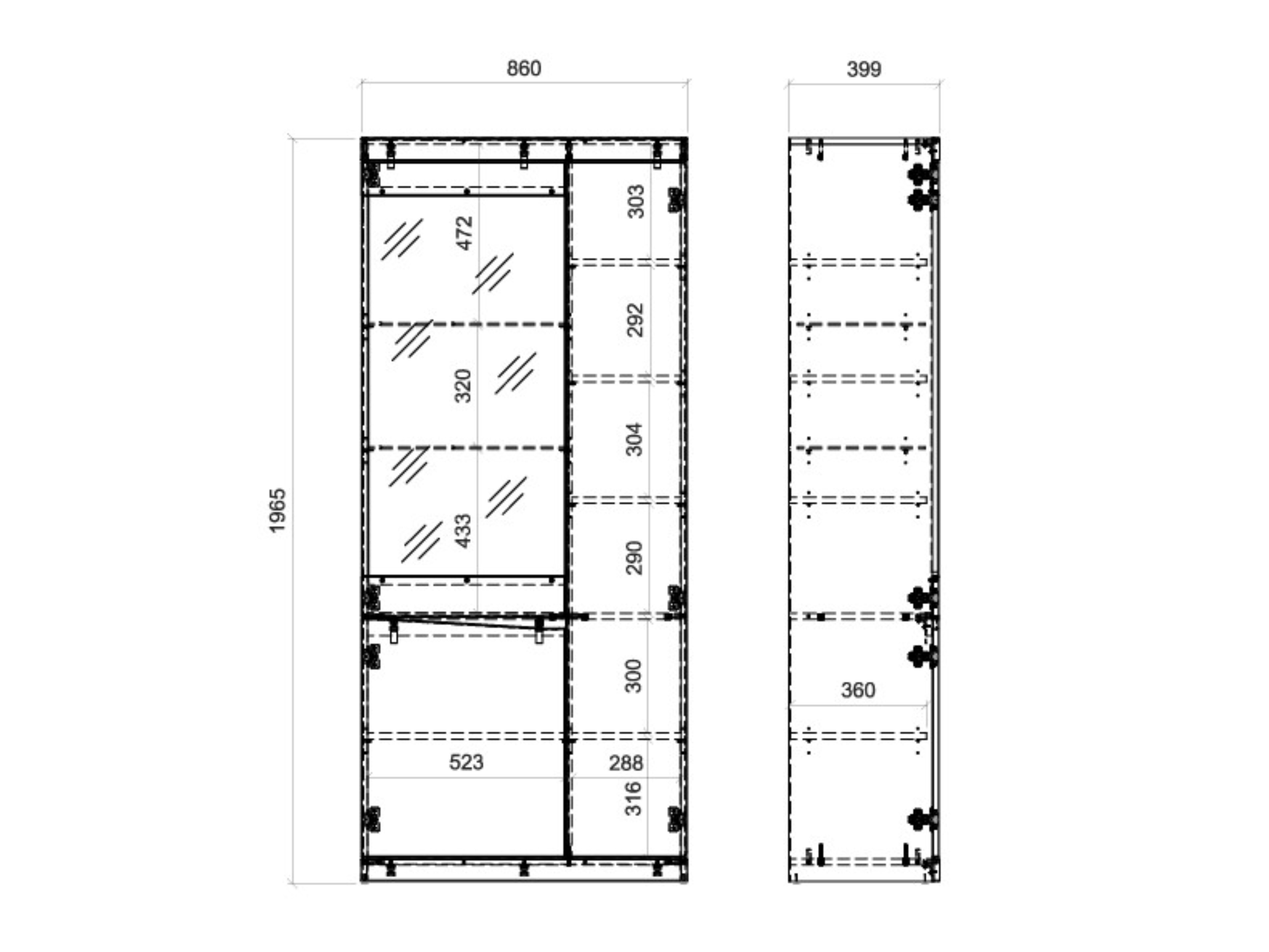 Raft Venlori 128 (Antracit + Stejar artizan)