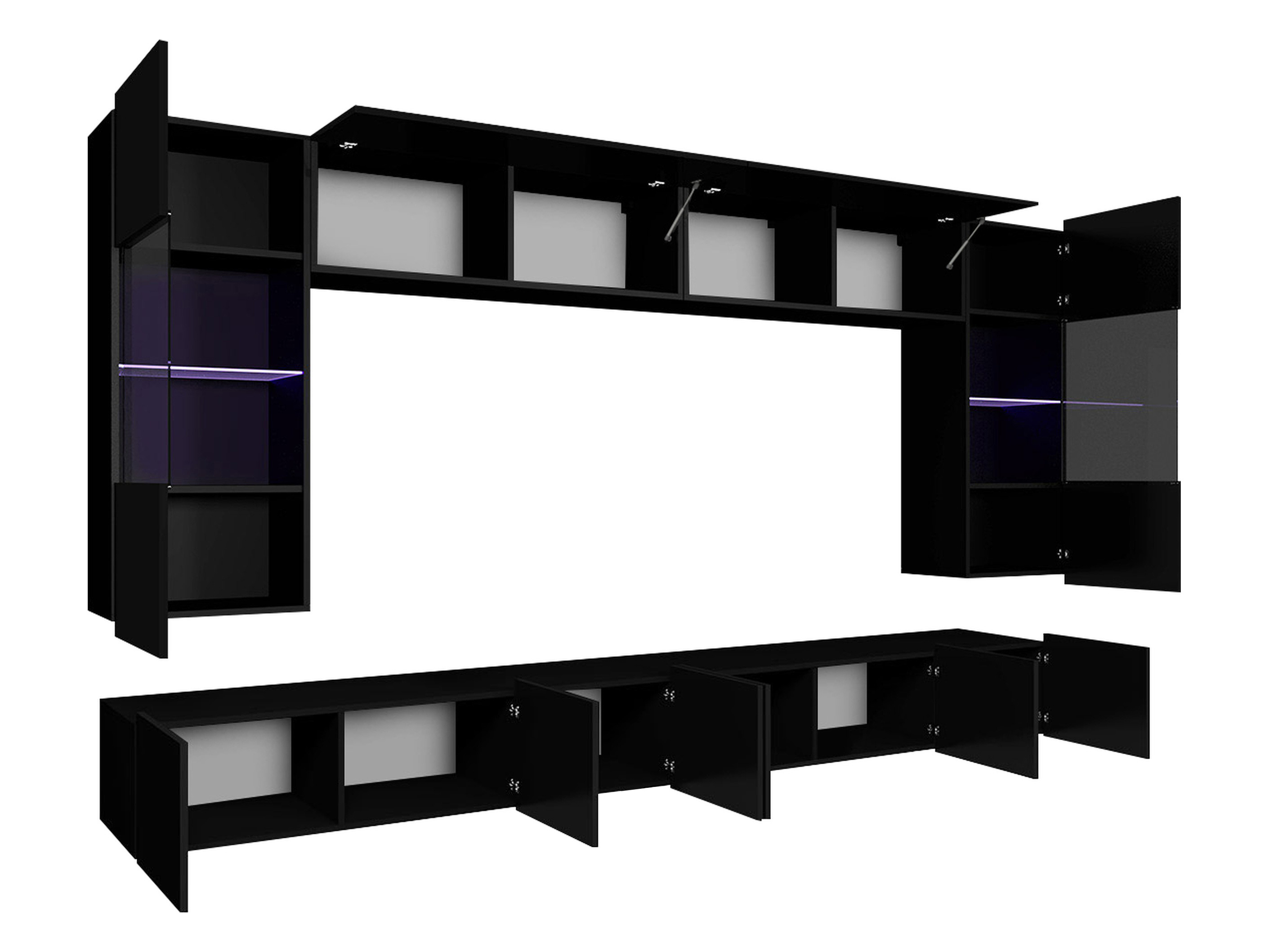 Set de living Remus I (Stejar auriu)