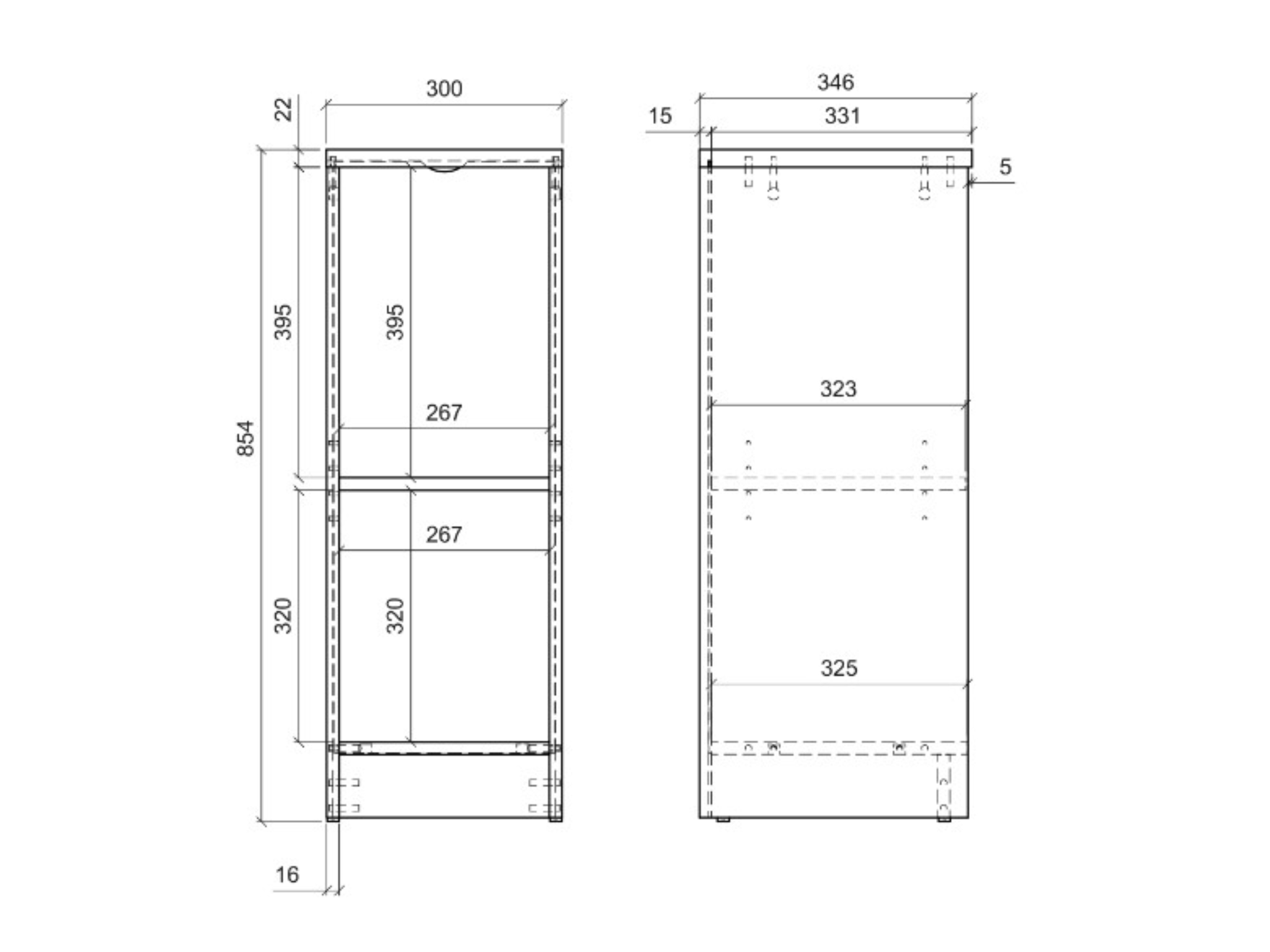 Raft Fiofive 103 (Stejar Sonoma)