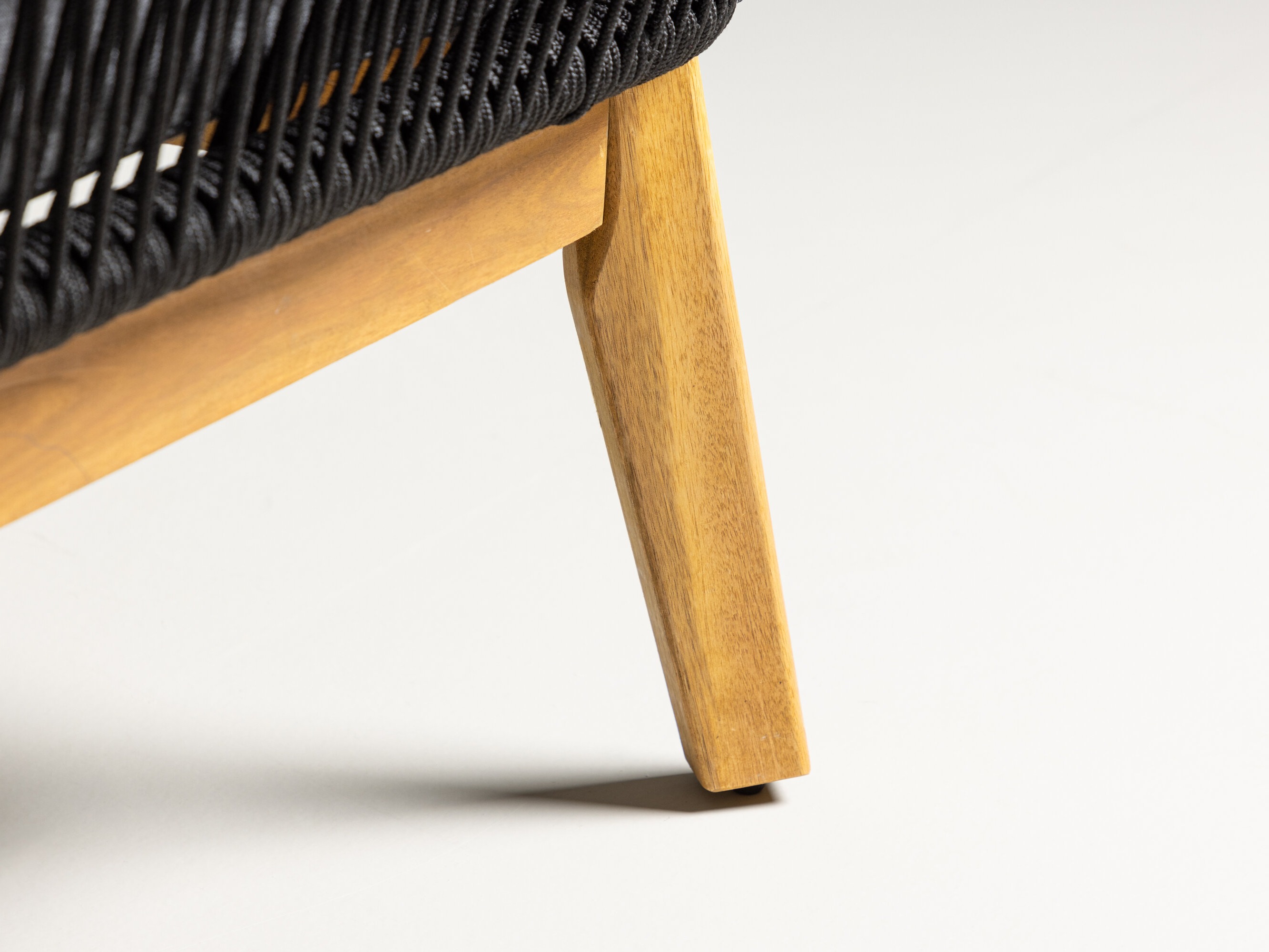 Set mobilier de exterior Dallas 1085 (Salcâm + Negru)