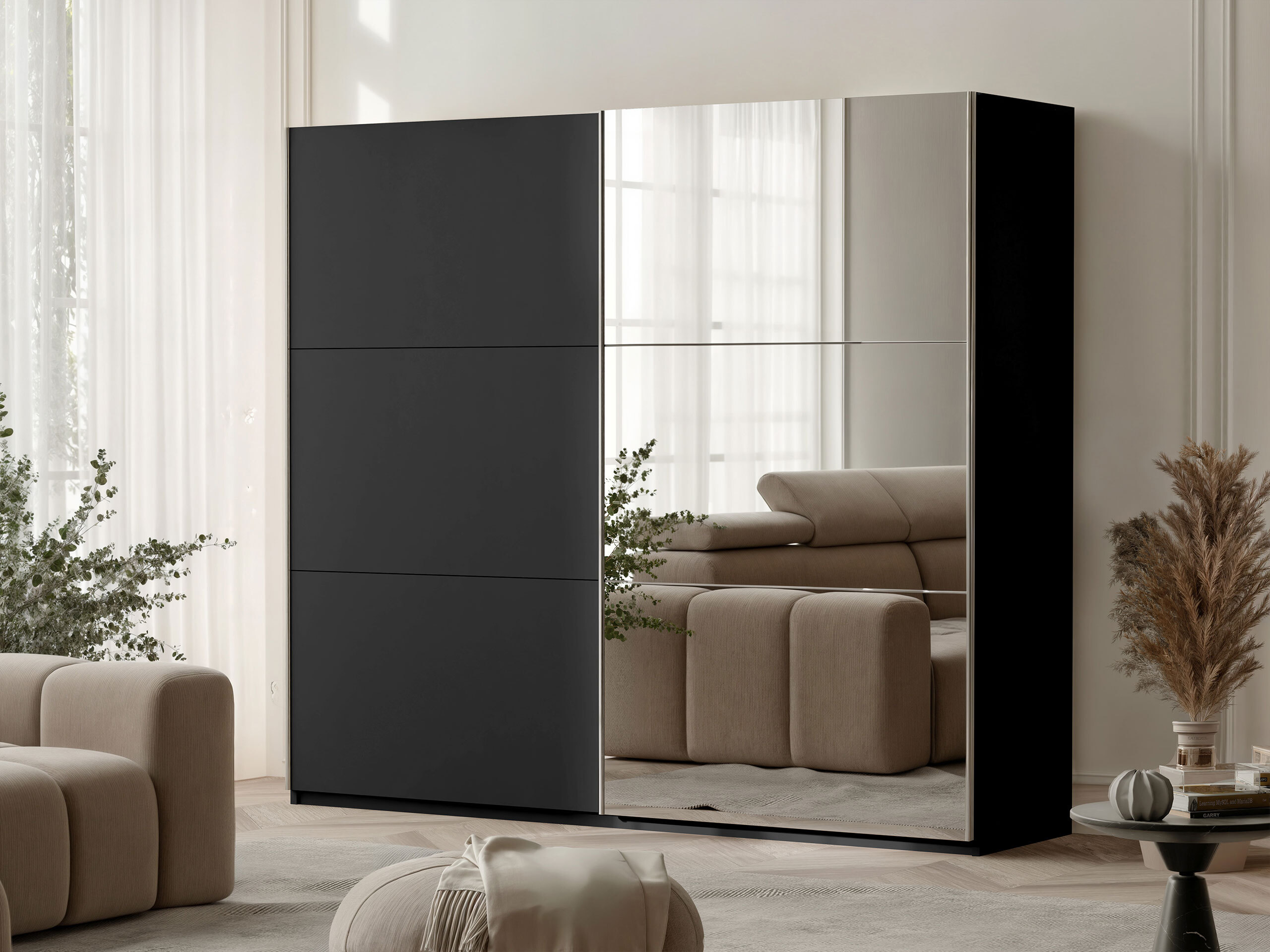 Dulap Honolulu 125 (Negru)