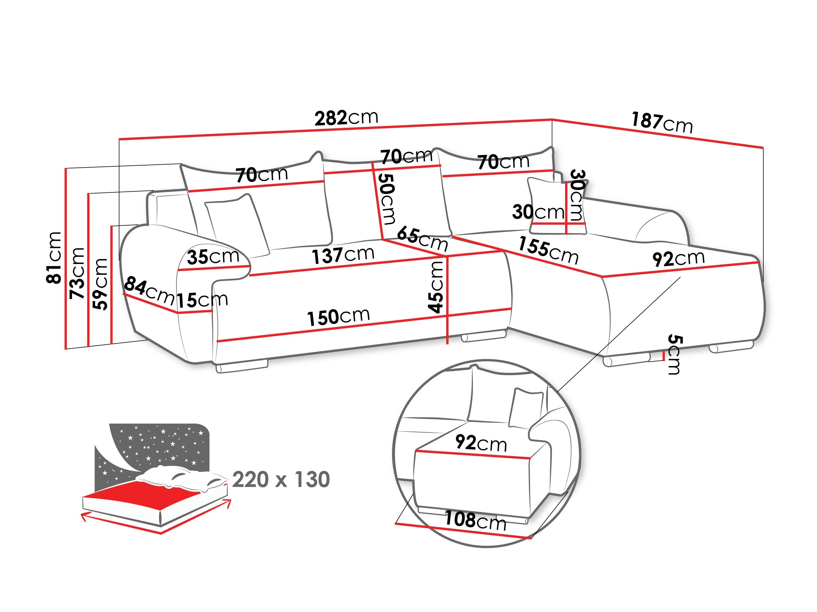 Colțar Camden 110 (Ambience 06)