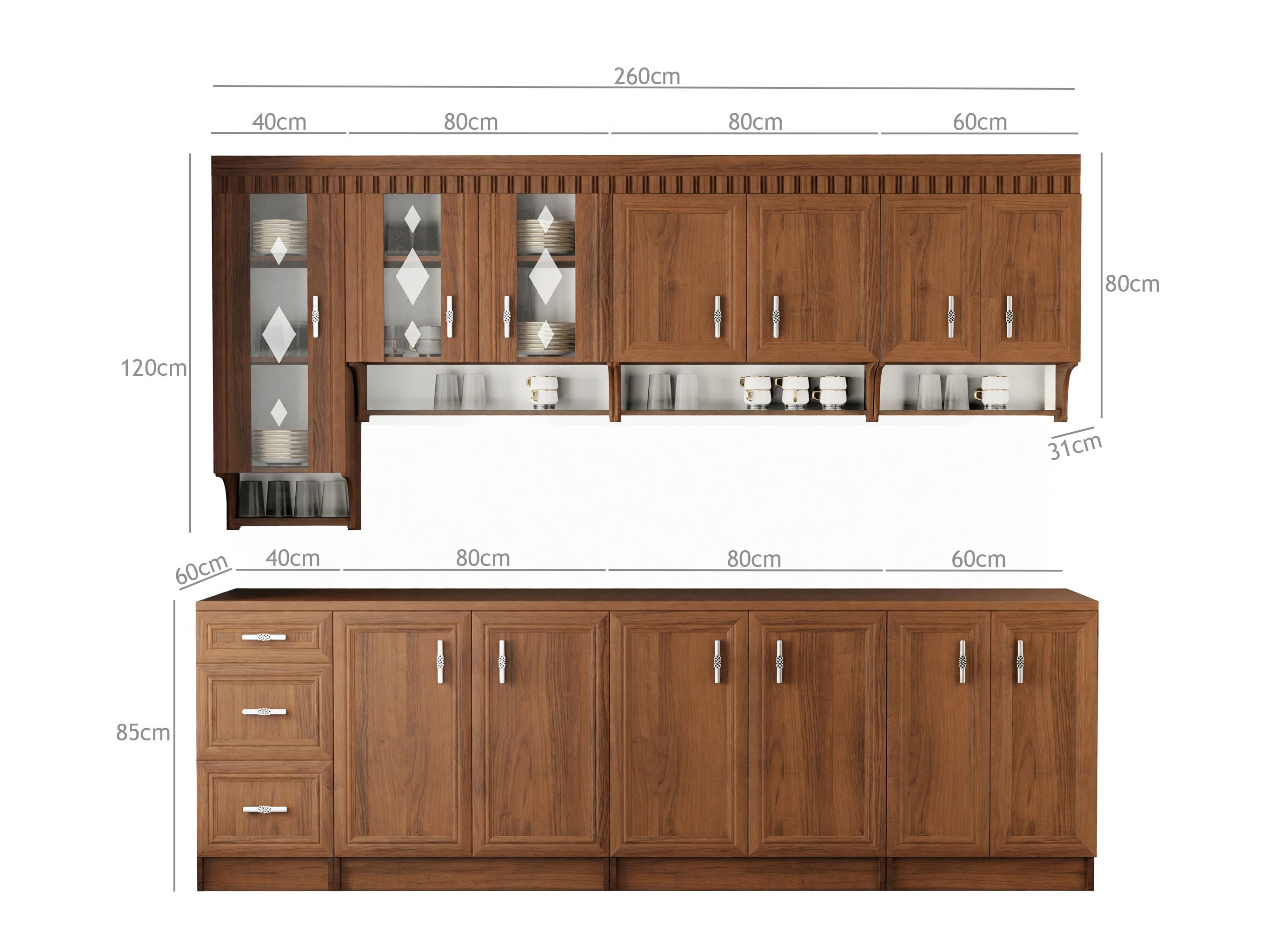 Set de bucătărie Houston 454