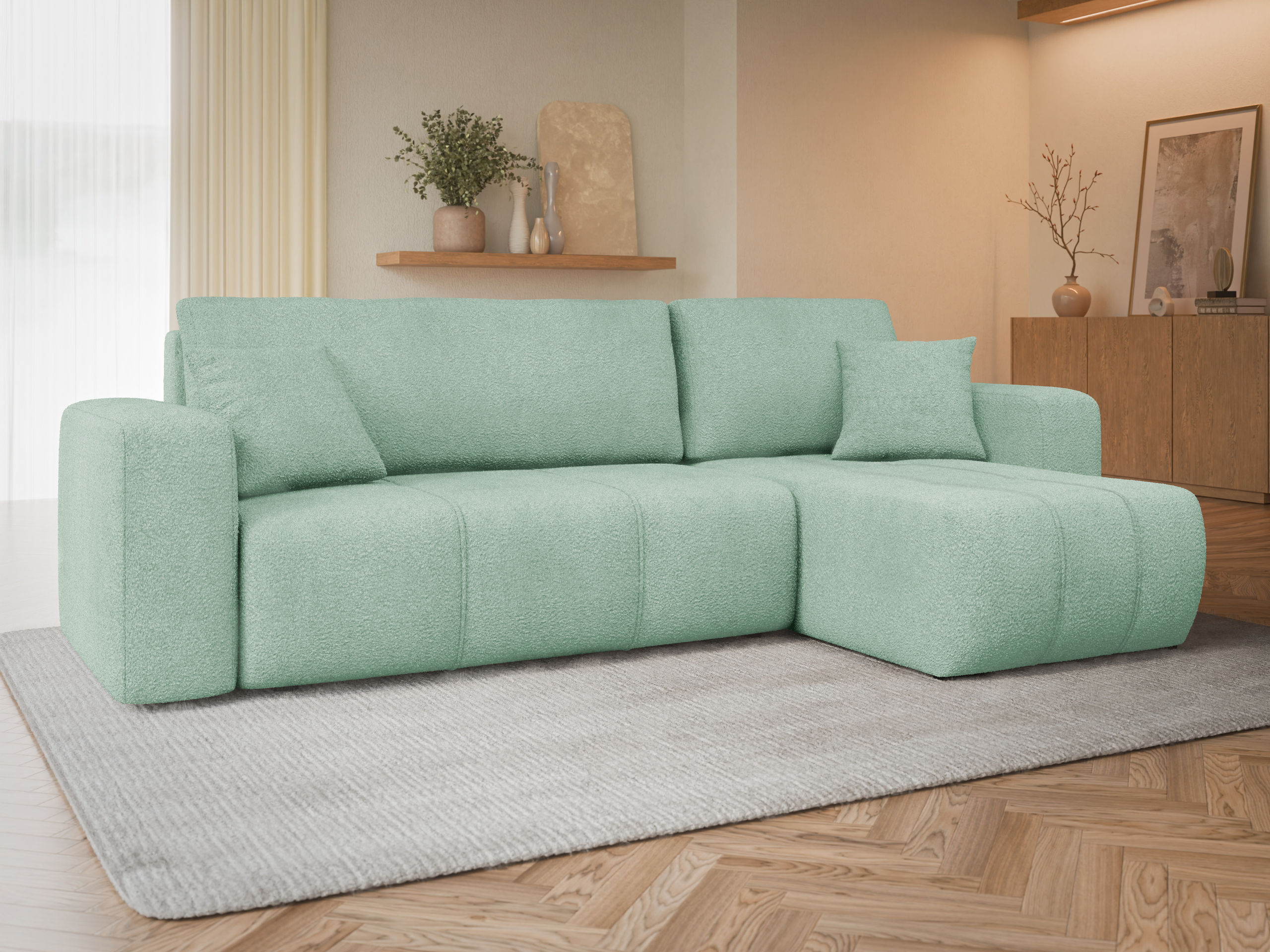 Colțar Comfivo Laurus (Coral 55)