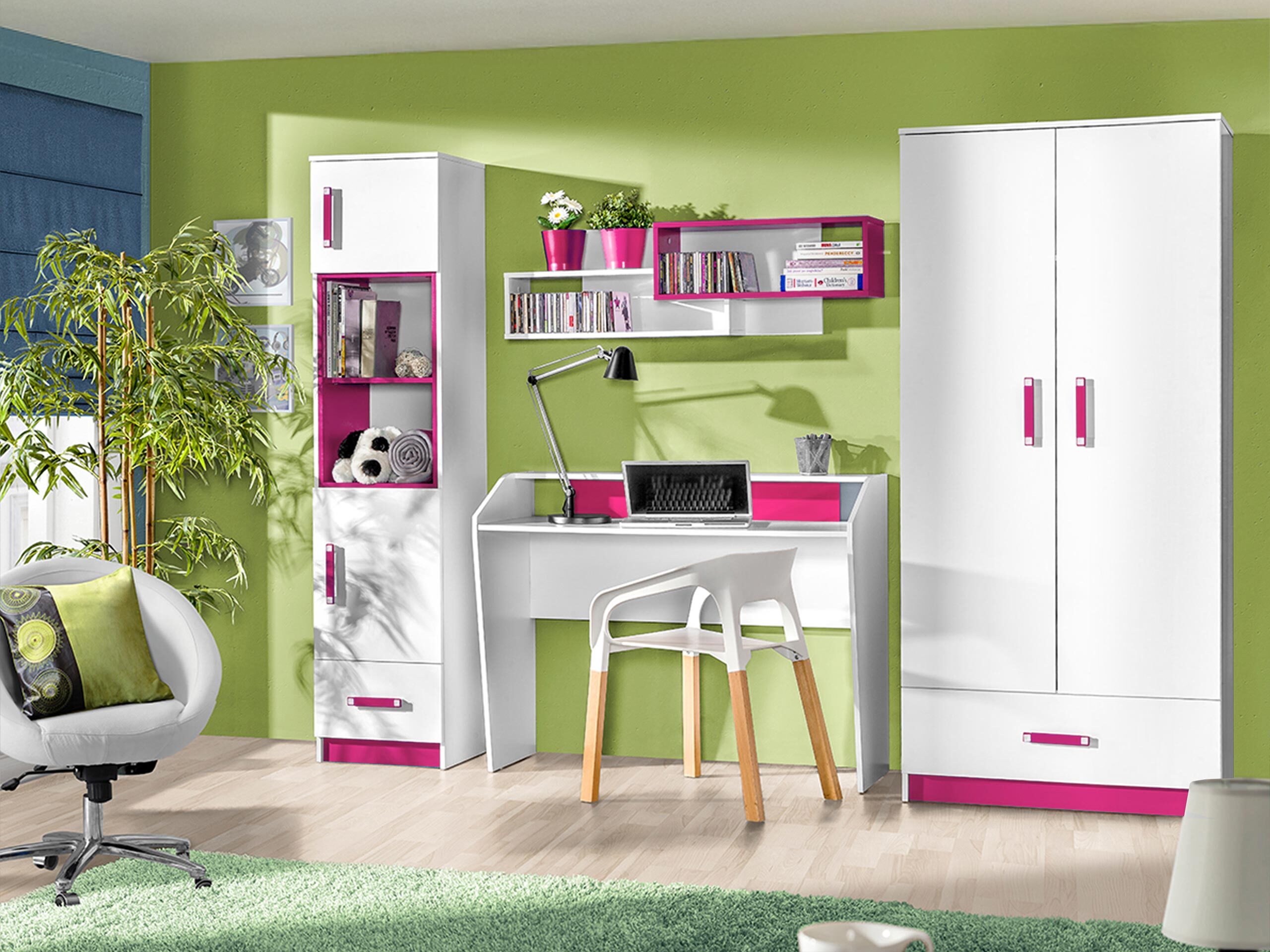 Set de camera copii Sorviru 106 (Alb + Roze)