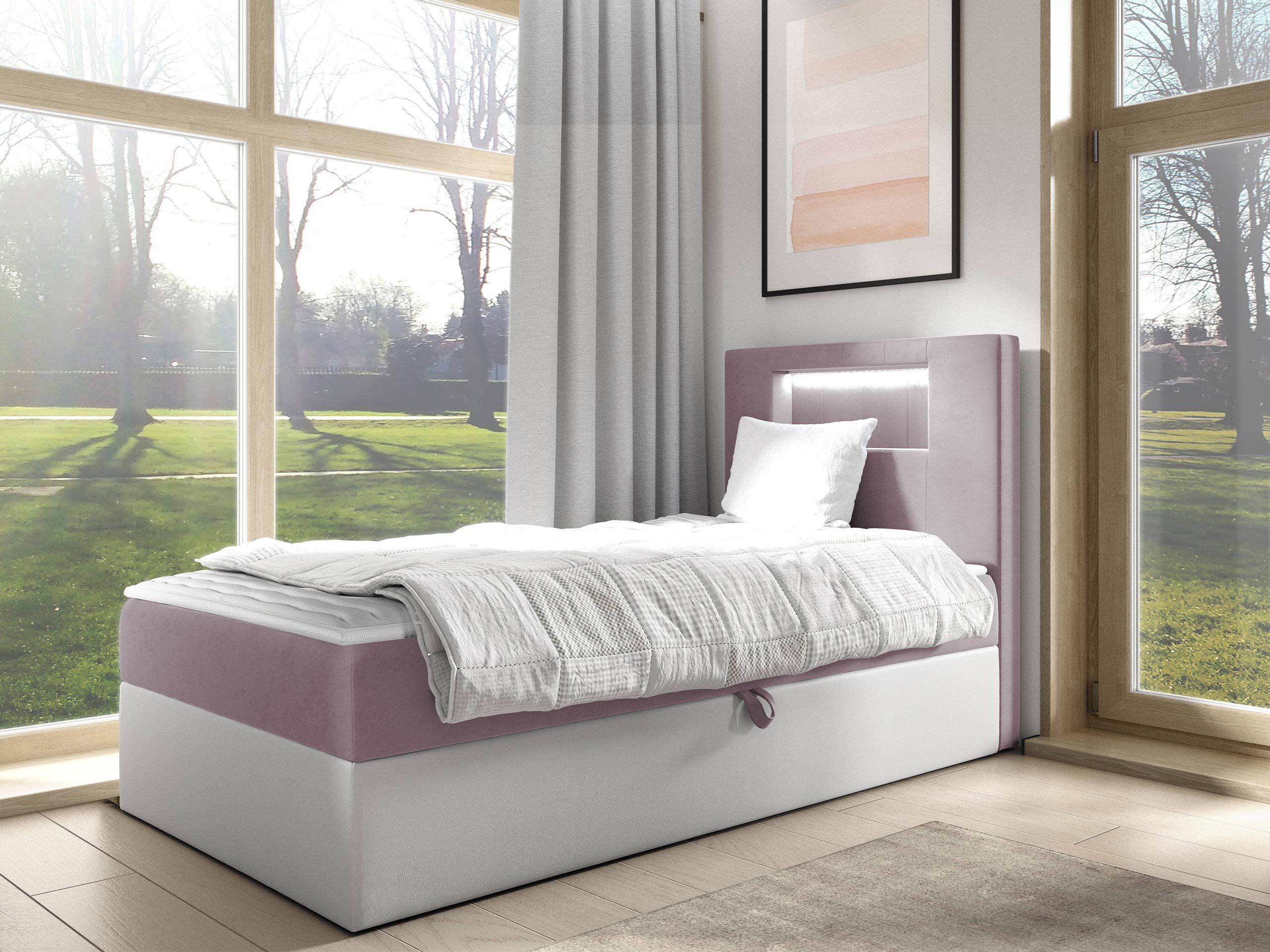 Pat boxspring Lucus V (Soft 017 + Fresh 9)