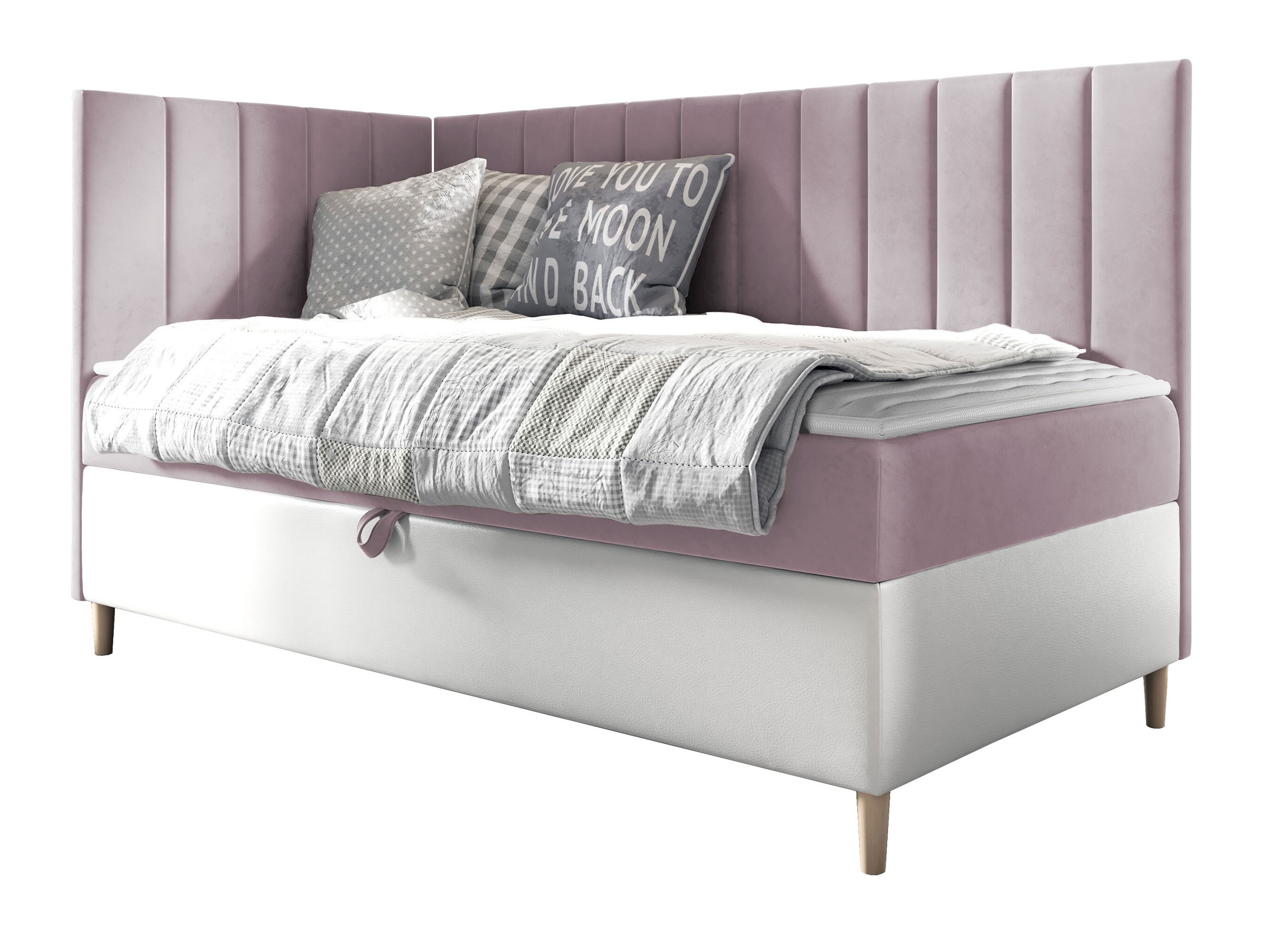 Pat boxspring Lucus (Soft 017 + Fresh 9)