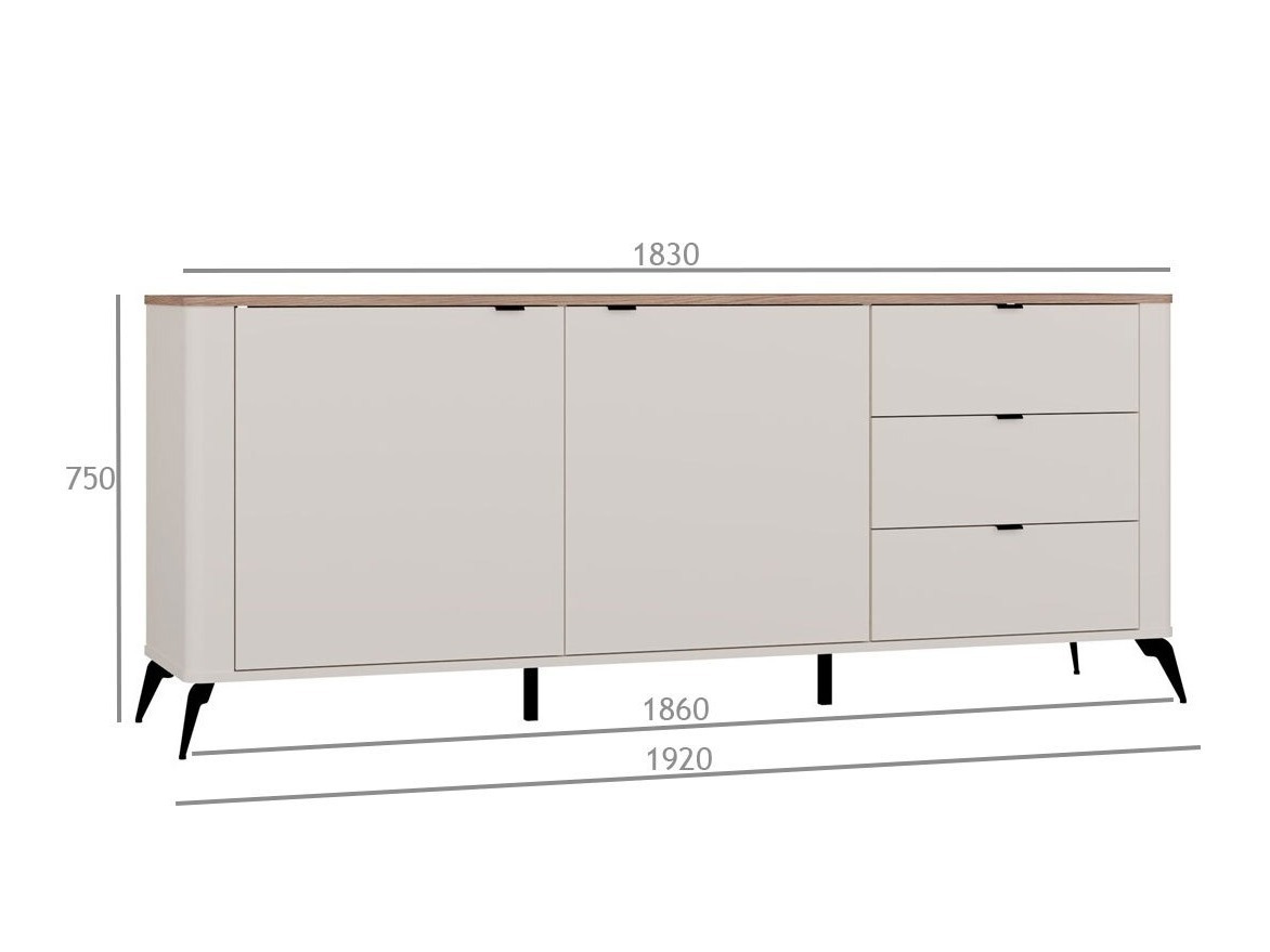 Comodă Soavie 106 (Cașmir)