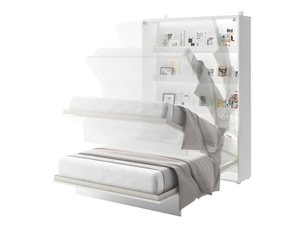 Pat rabatabil Concept Lenart (Alb + Alb lucios)