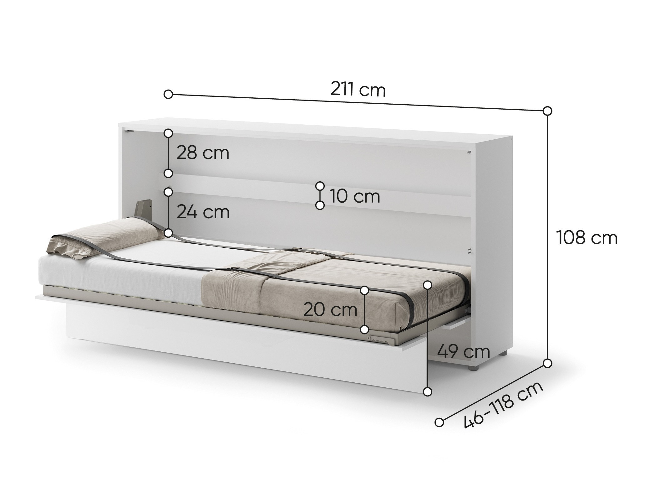 Set de mobilier Concept Lenart X (Stejar închis)