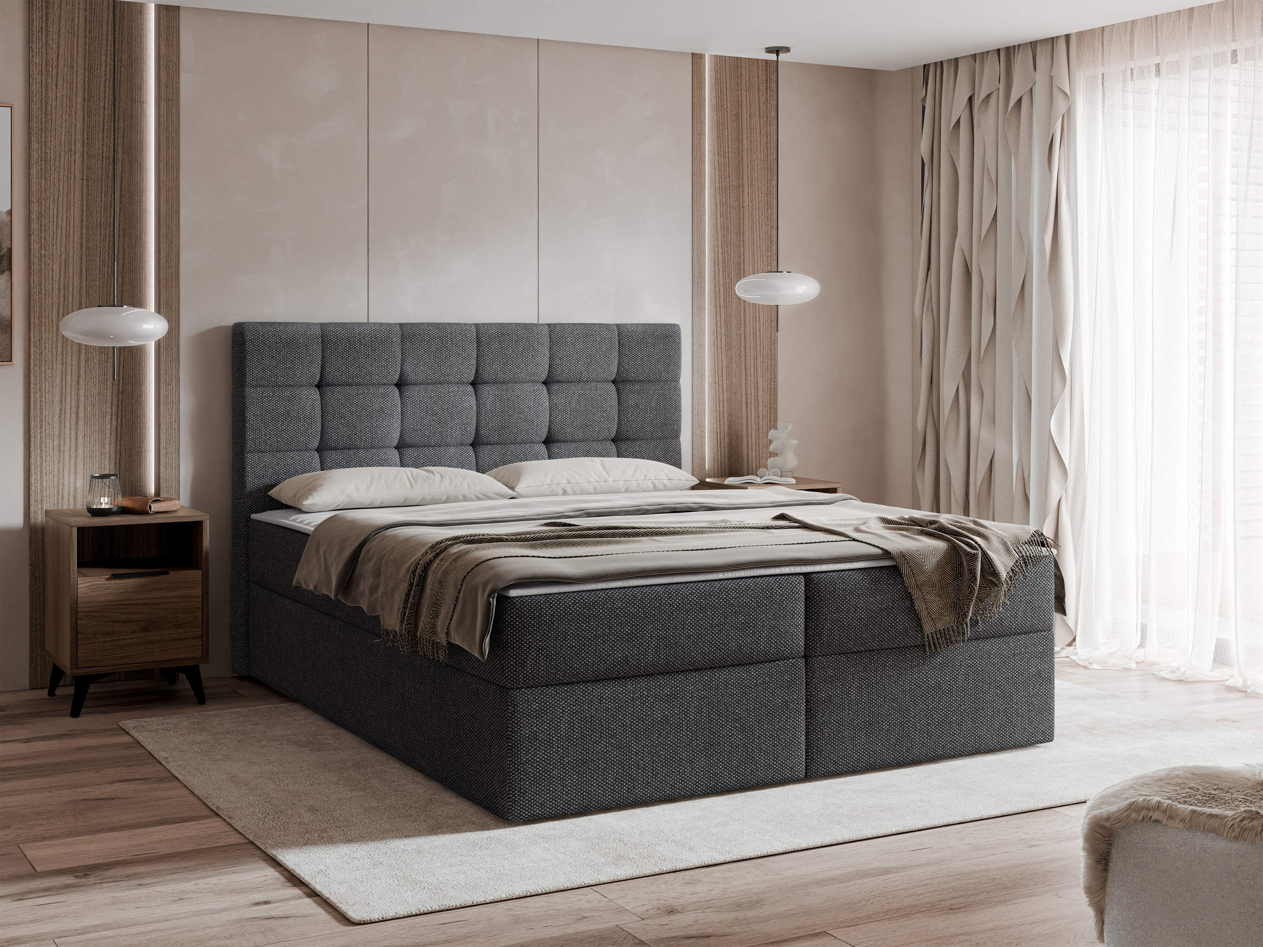 Pat boxspring Comfivo Osculum I (Muna 10)