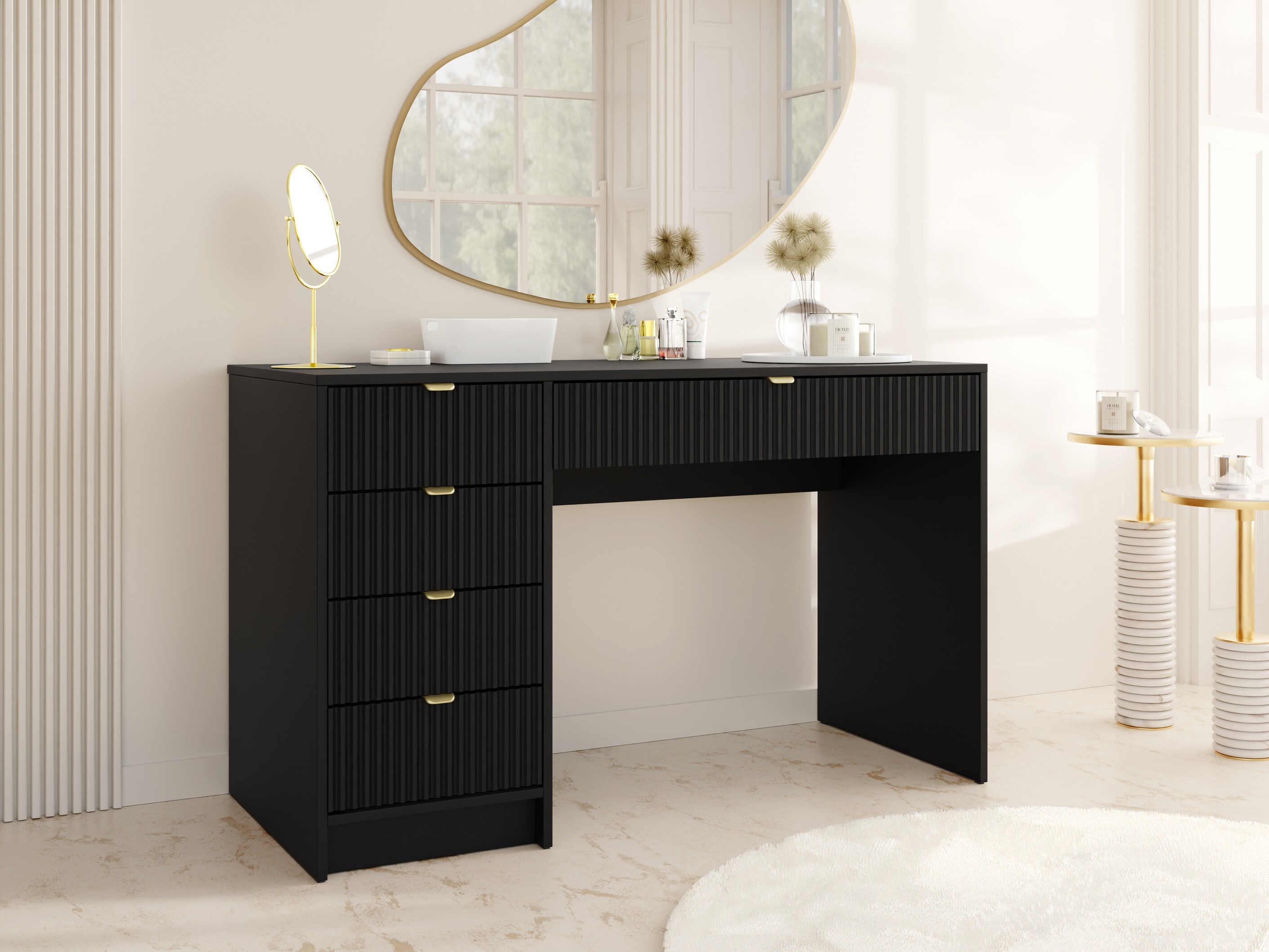 Birou Comfivo Papilio (Negru)