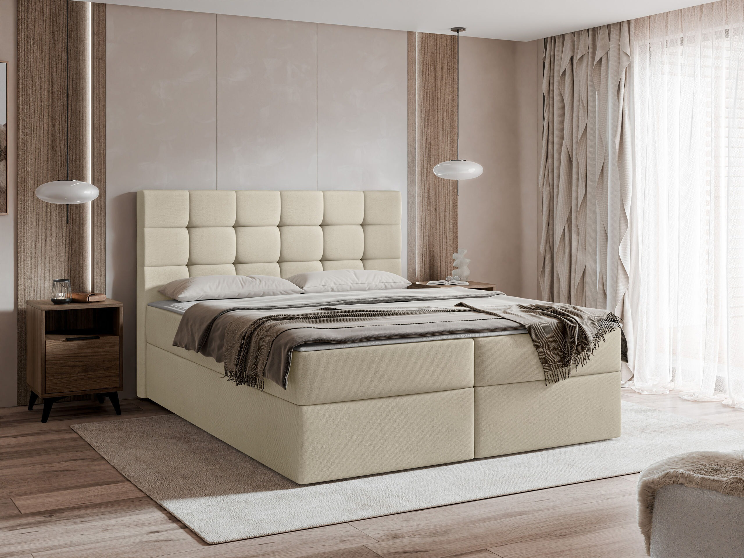Pat boxspring Comfivo Osculum I (Manila 02)