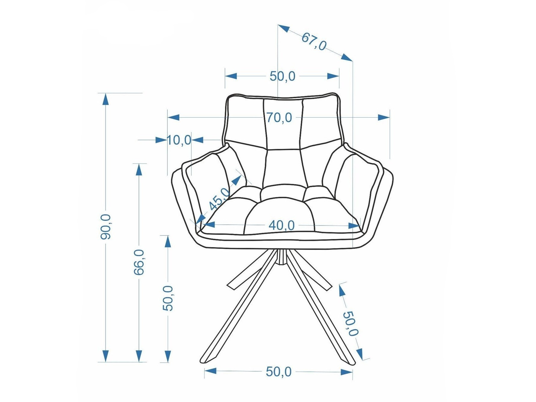 Scaun Houston 2190 (Cremona 96)