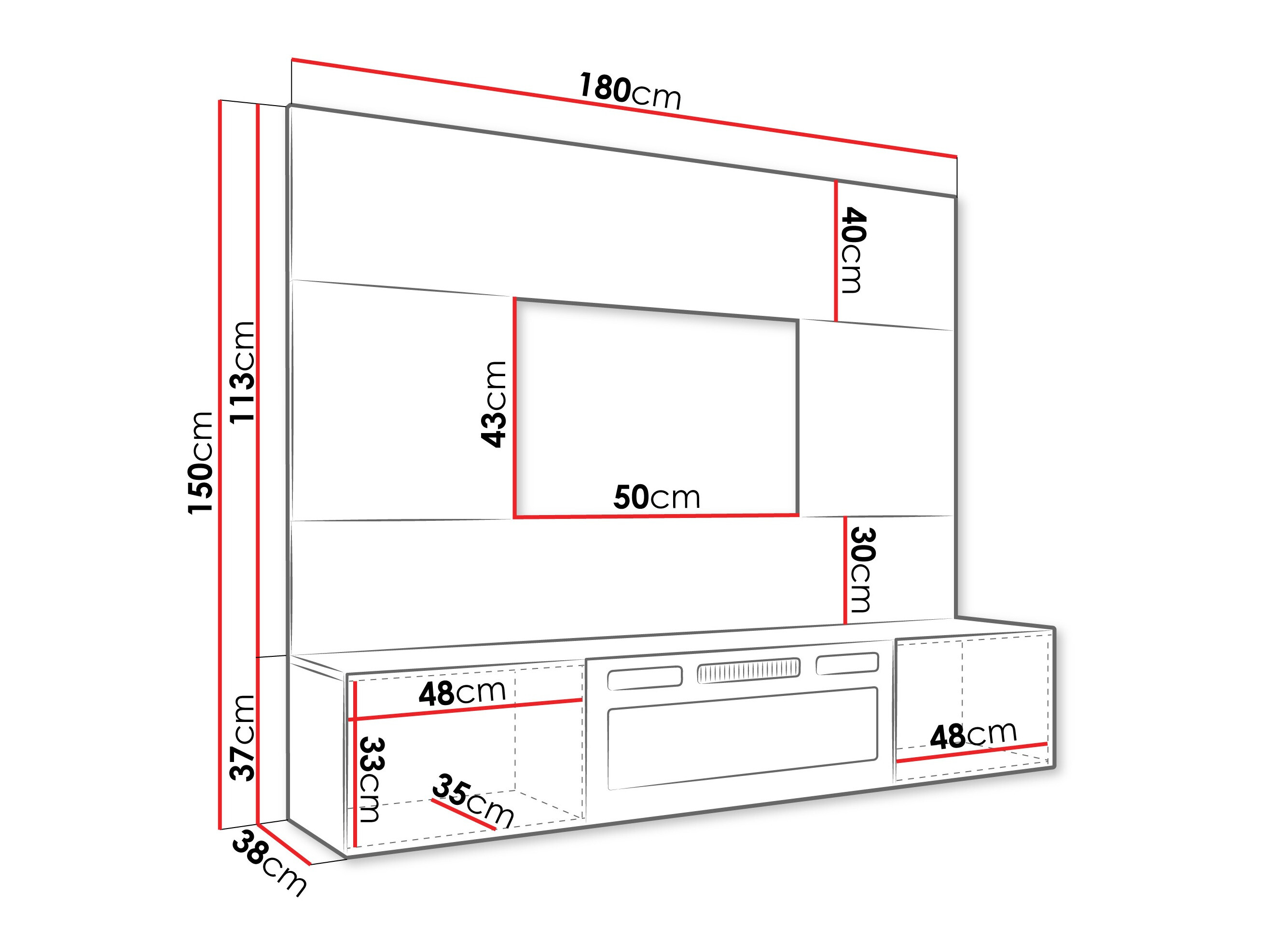 Set de living Comfivo Salix VII (Bej + Stejar Cremona)