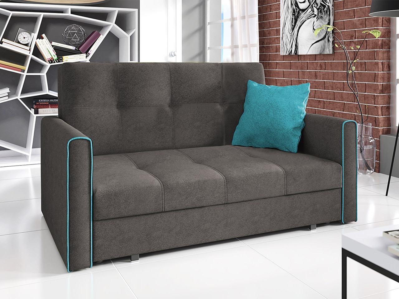 Canapea extensibilă Nuvora III (Alova 36 + Alova 29)