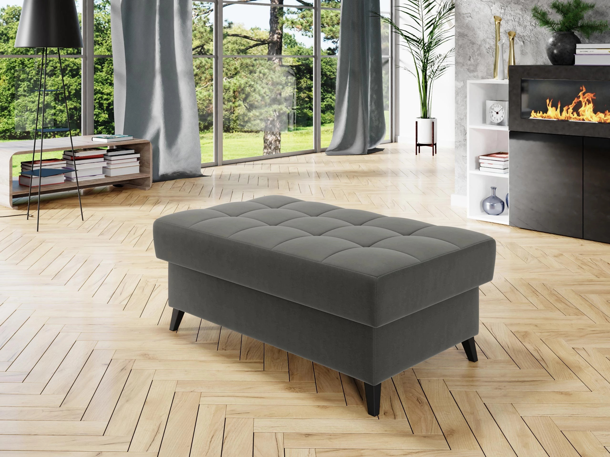 Bancă tapițată Comfivo Agnus (Magic Velvet 2217)