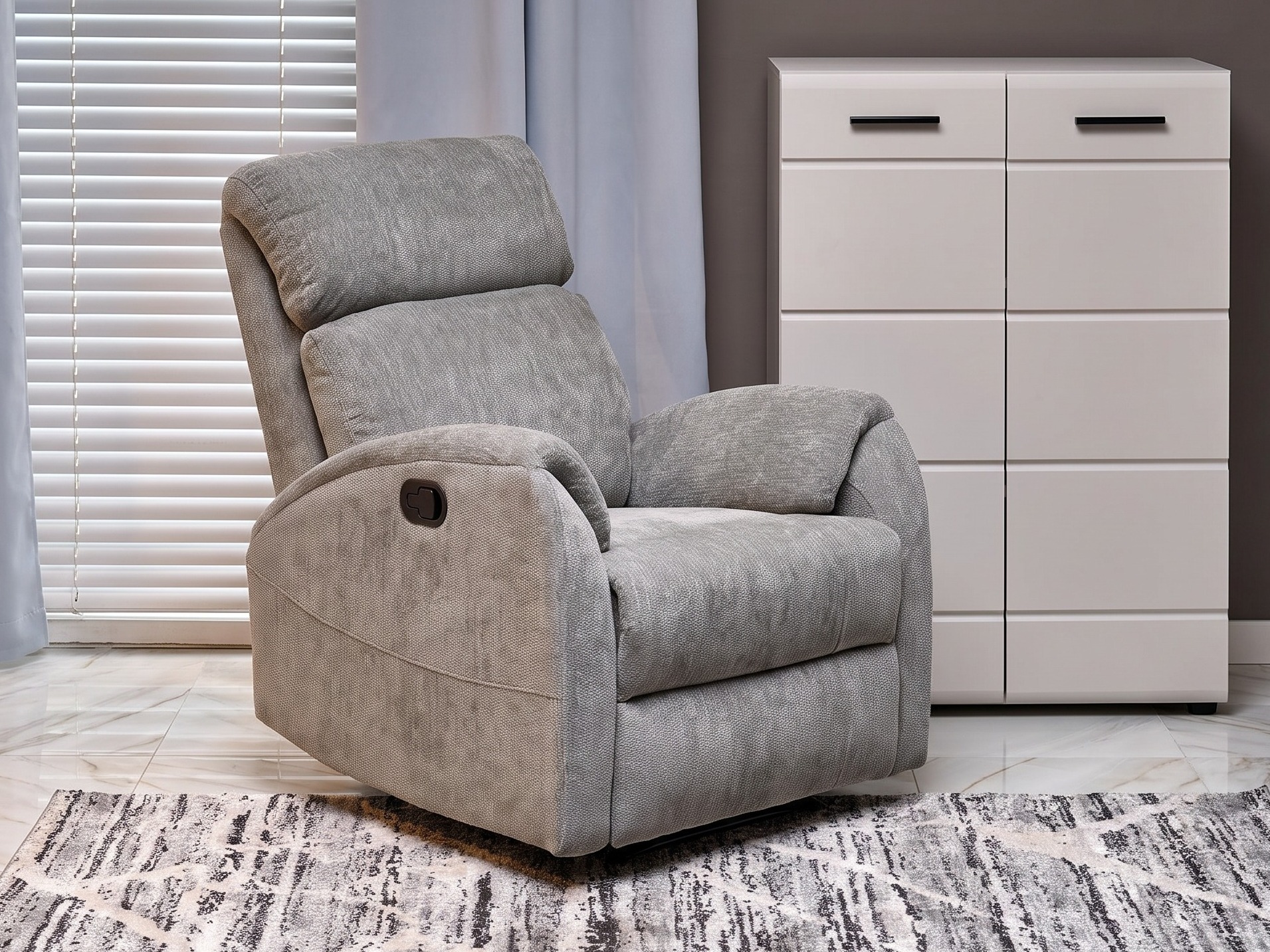 Fotoliu recliner Houston 2198 (Gri)