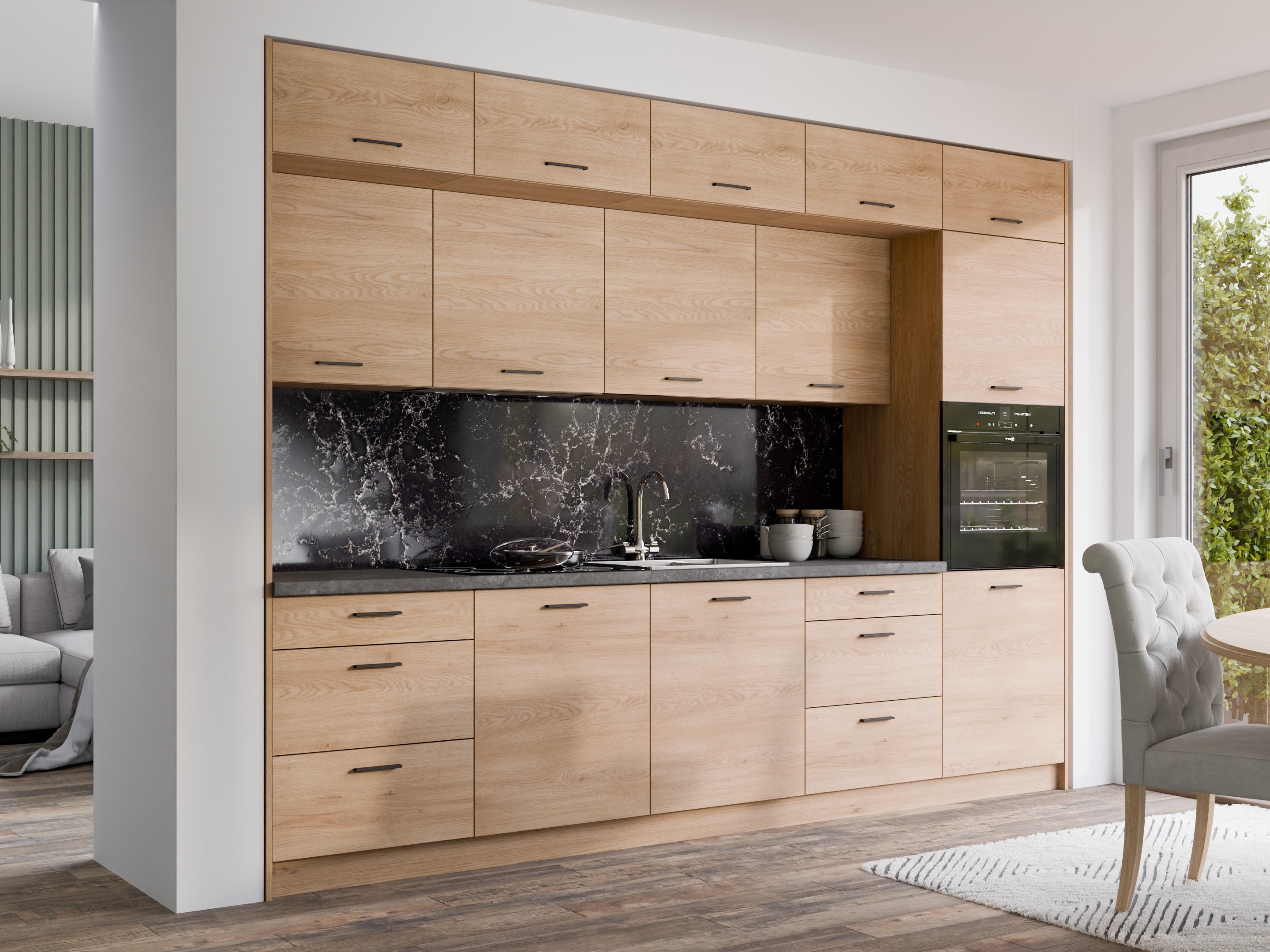 Dulap modular cu uși pentru chiuvetă Ati Torro 137