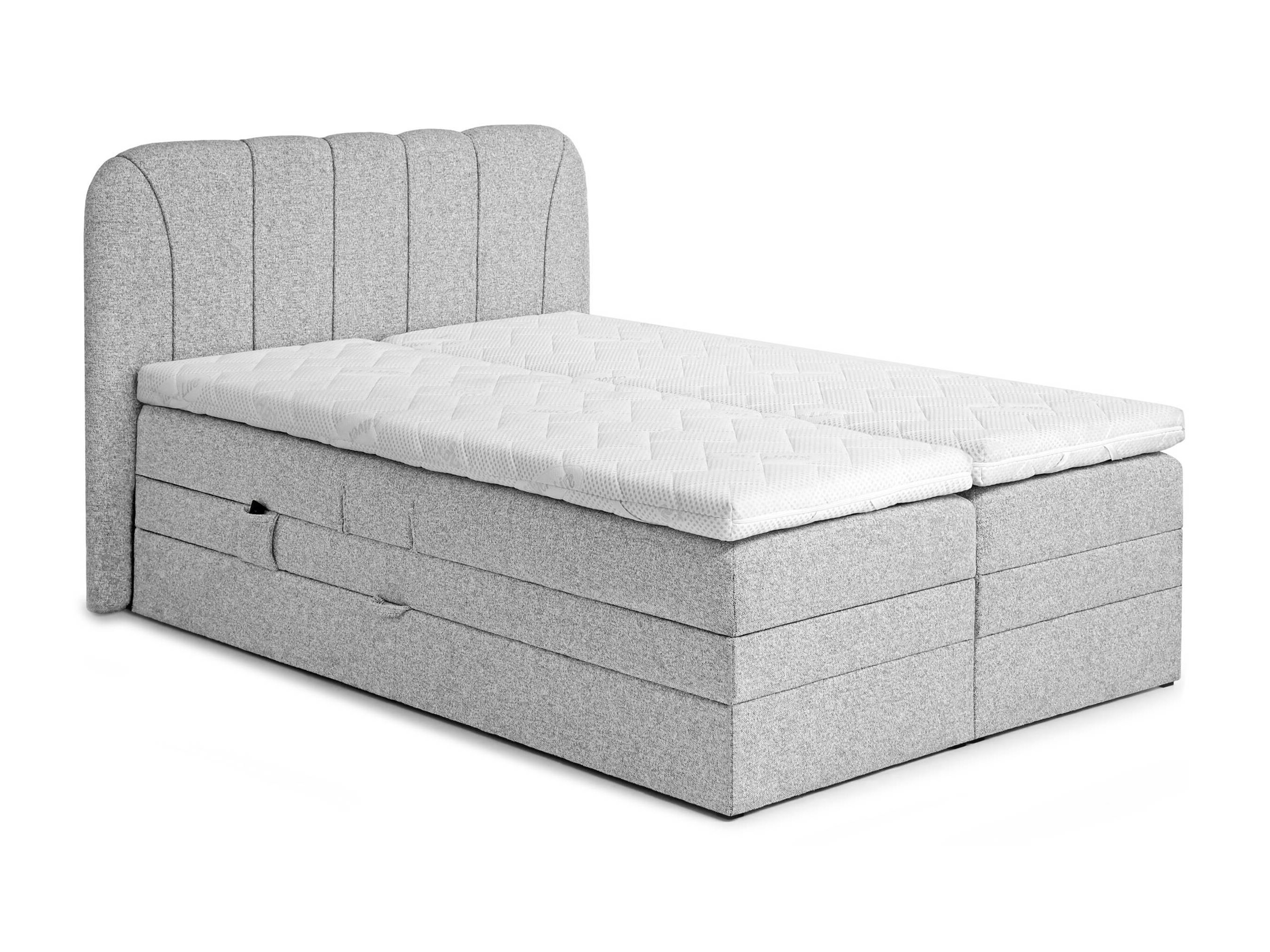 Pat boxspring Norman 127 (Allegro ash)