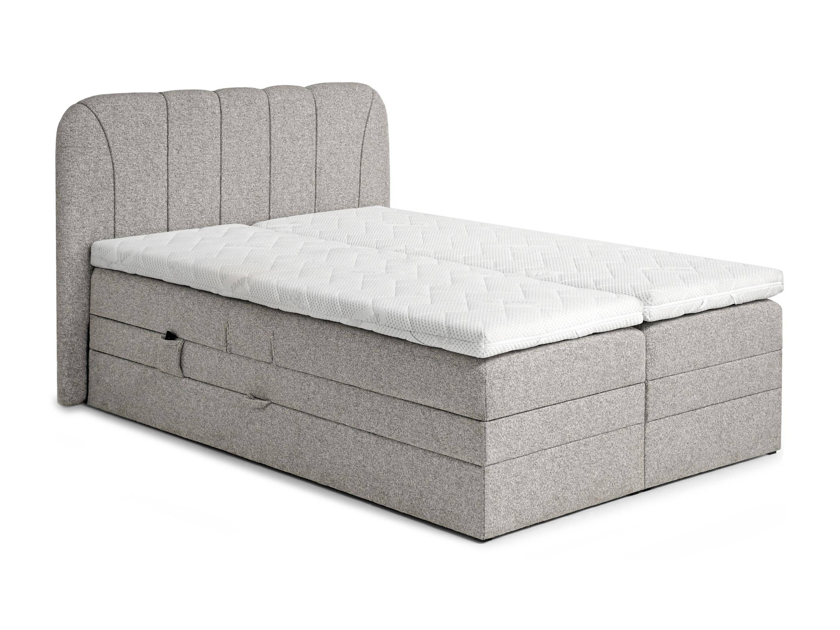 Pat boxspring Norman 127 (Allegro toffee)