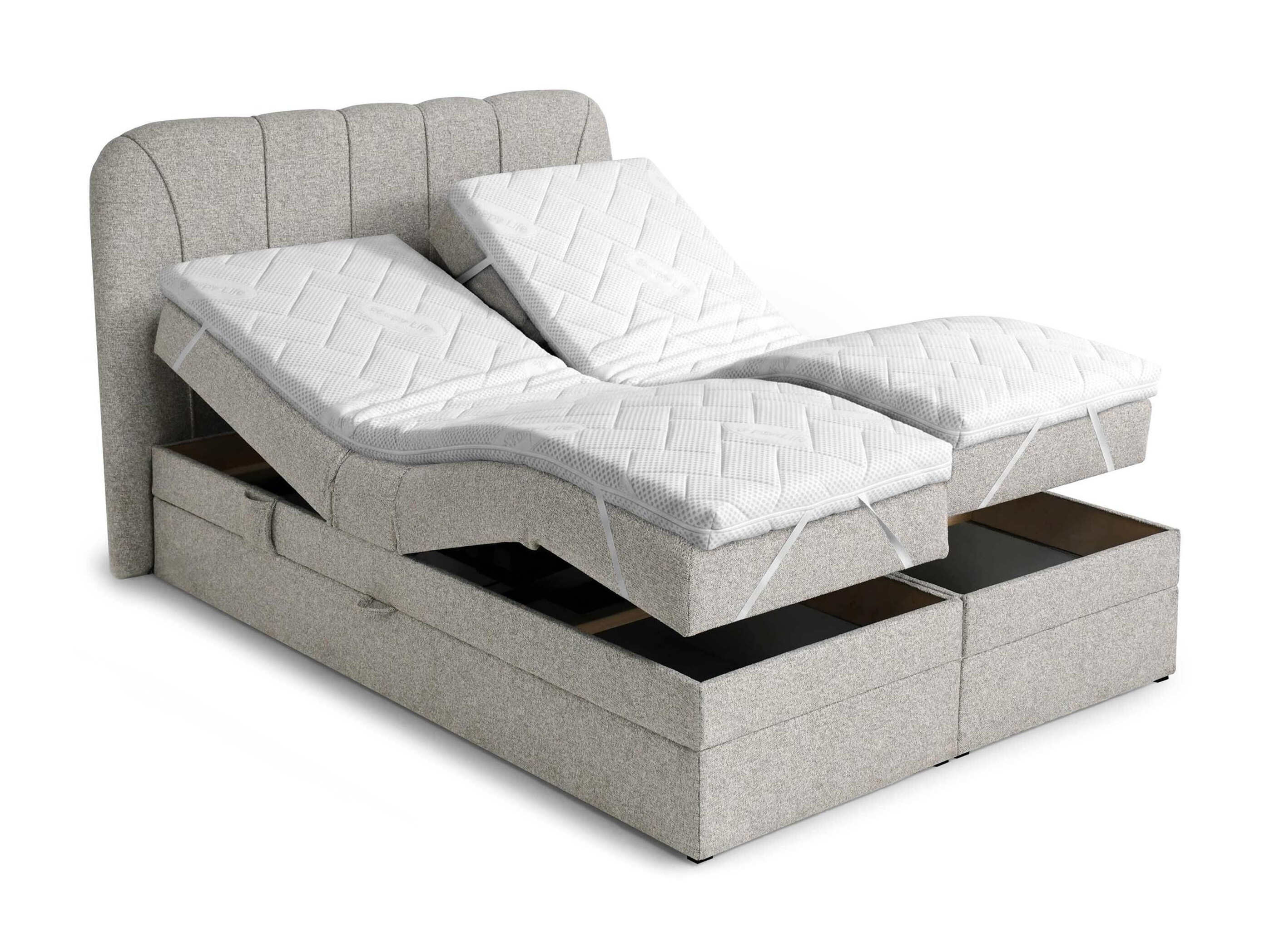 Pat boxspring Norman 127 (Allegro ash)