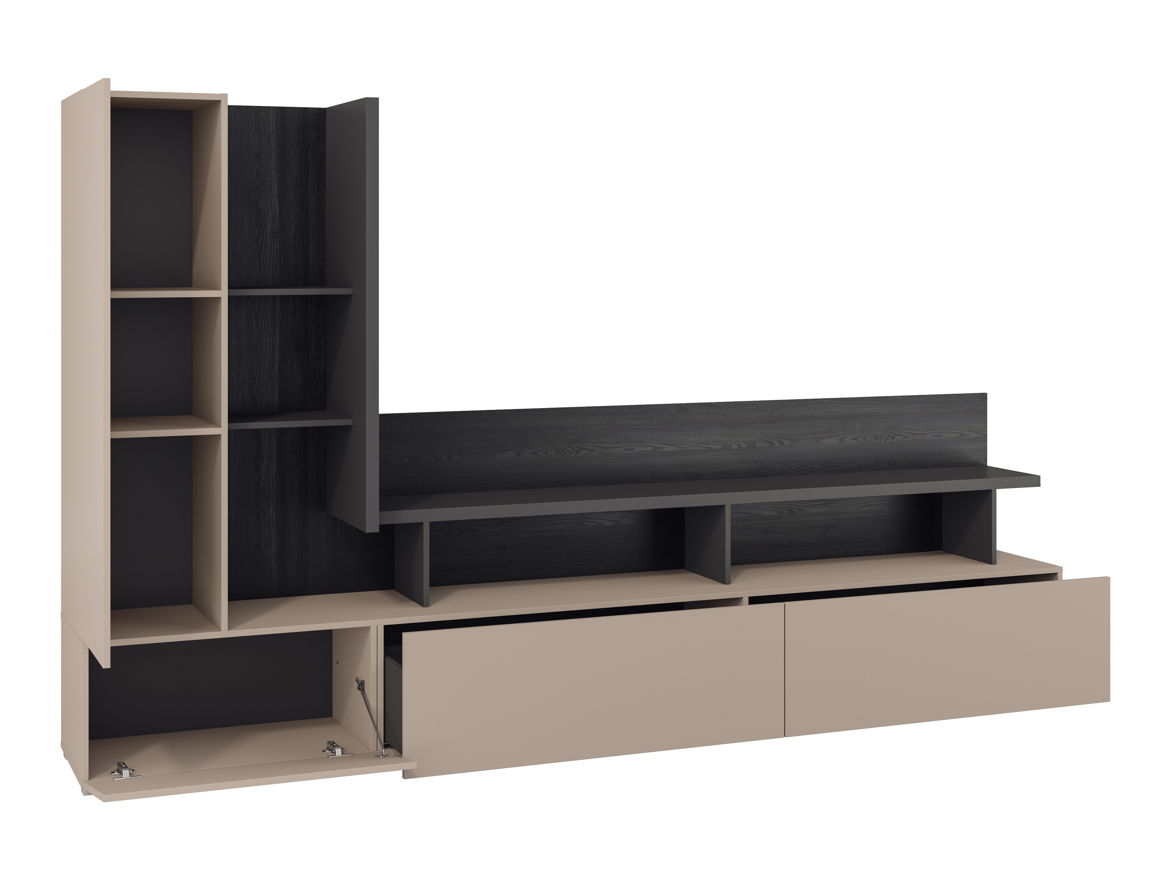 Set de living Virvele 103 (Congo + Antracit)