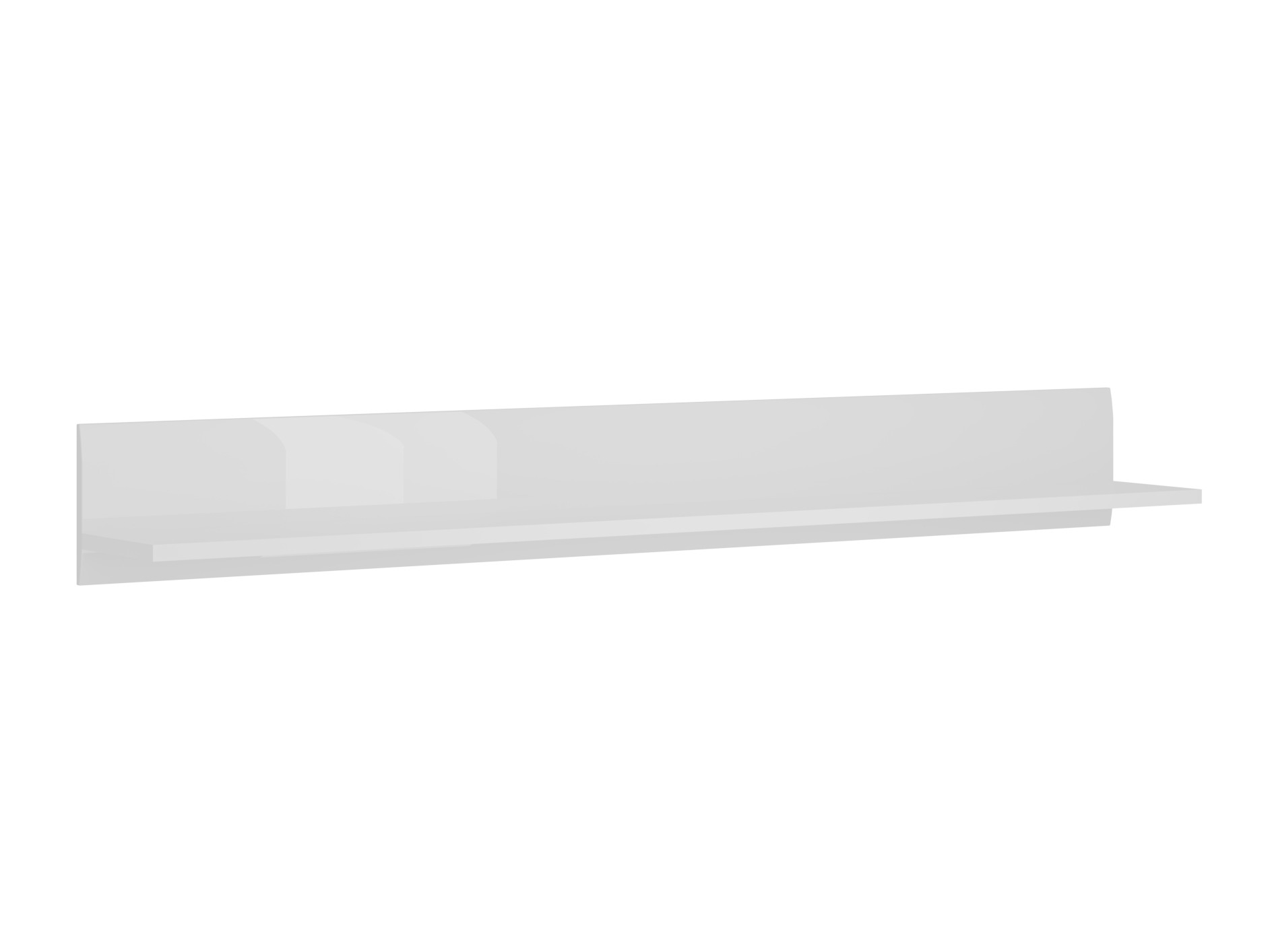 Raft de perete Ophsalu 101 (Alb + Alb lucios)