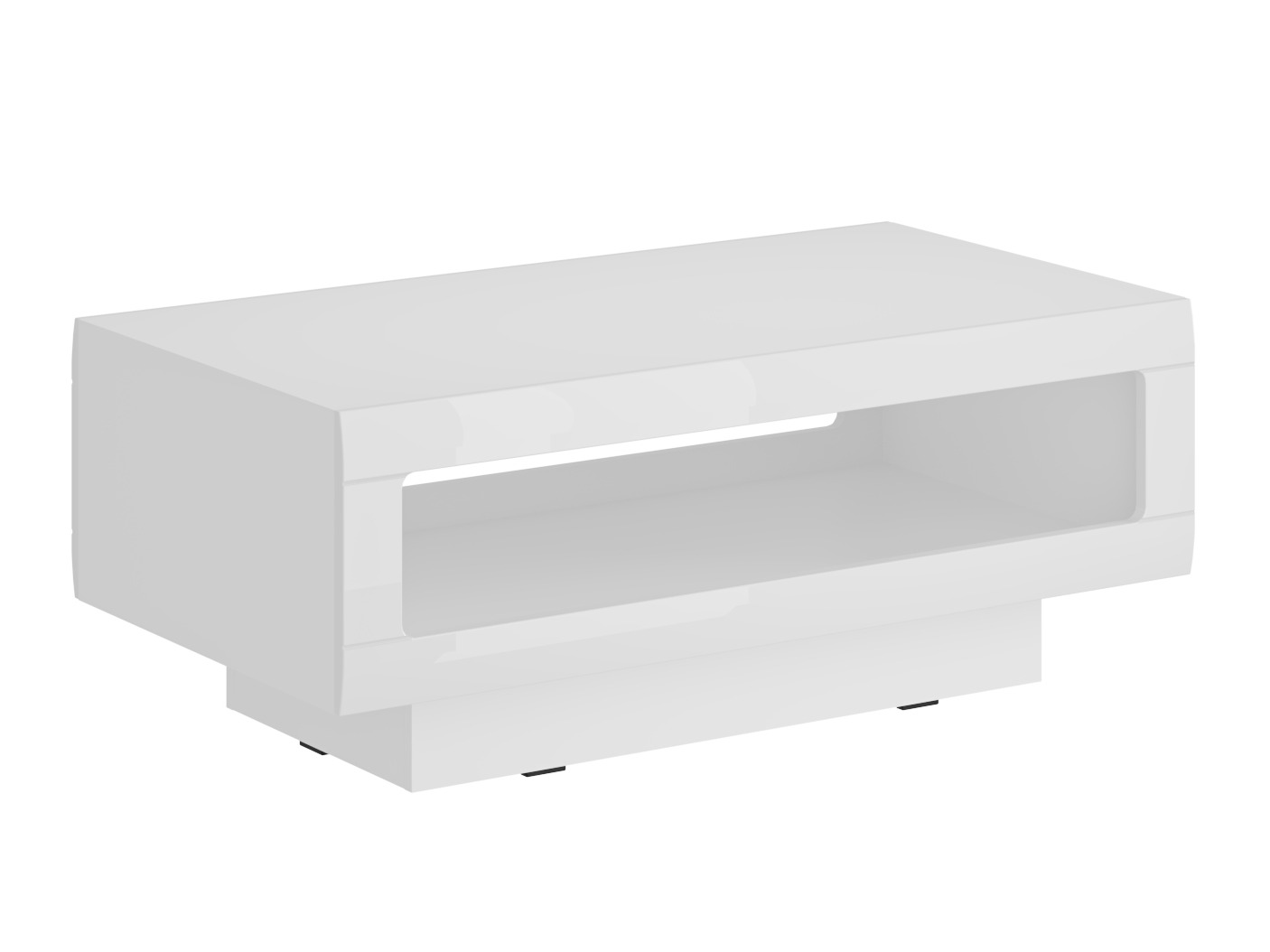 Set de living Ophsalu 112 (Alb + Alb lucios)