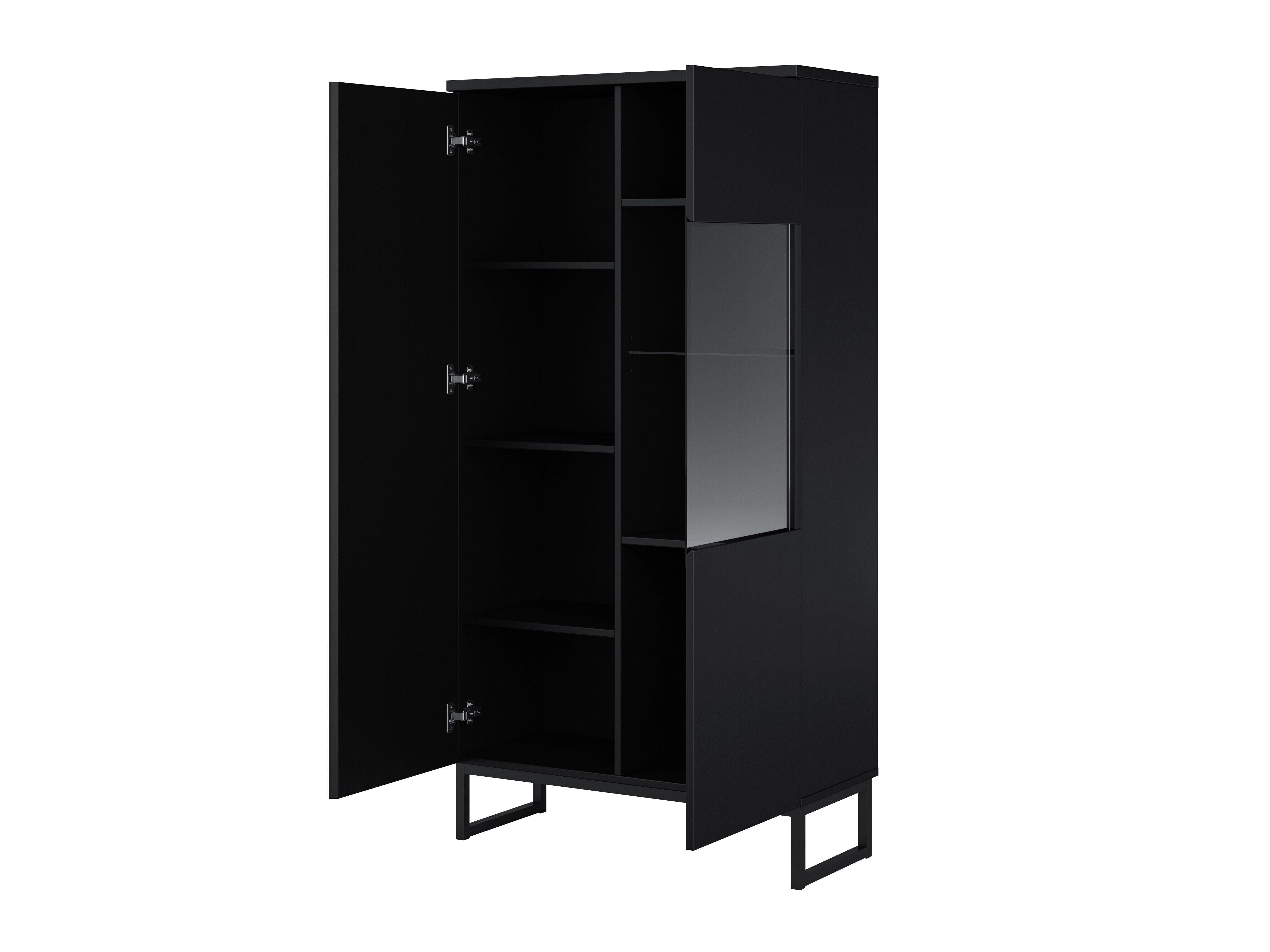 Set de living Velsora 107 (Negru)