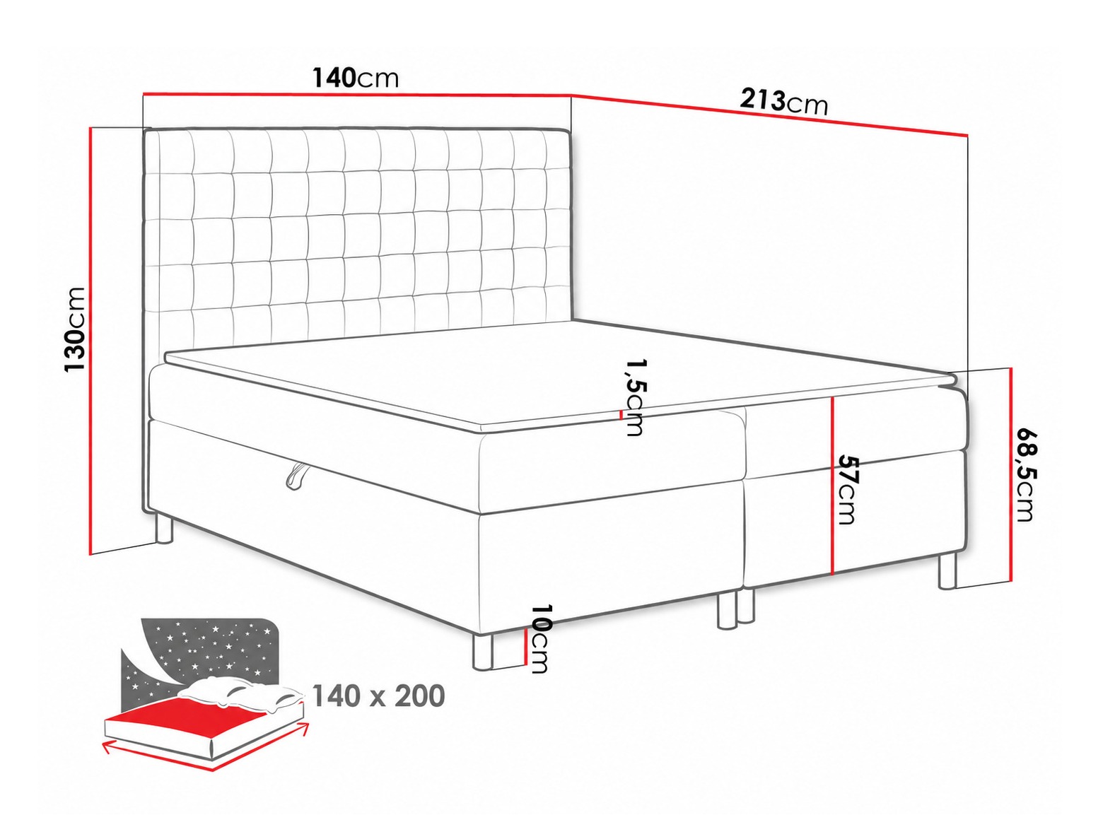 Pat boxspring Panis (Manila 04)