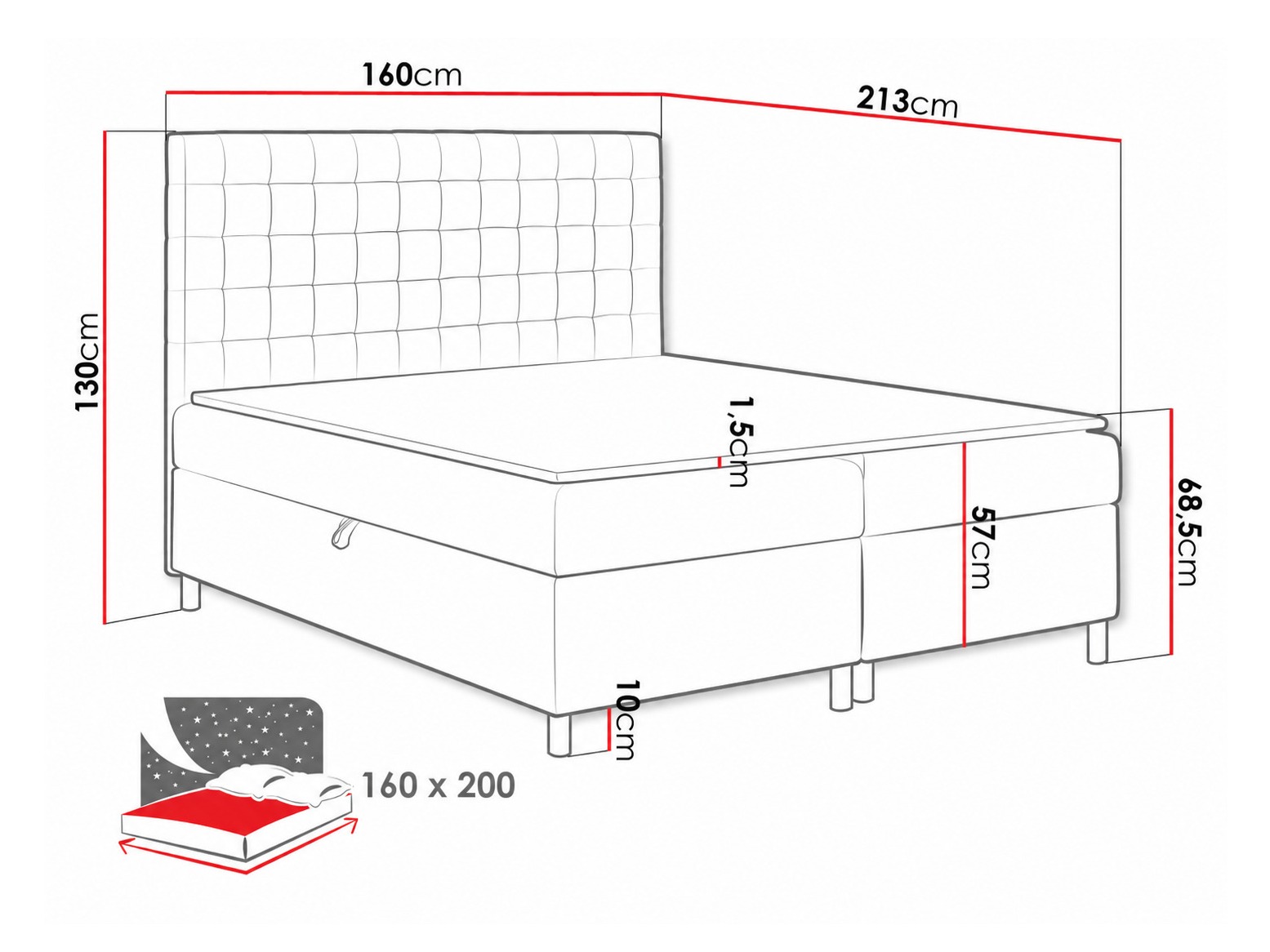 Pat boxspring Panis (Manila 37)