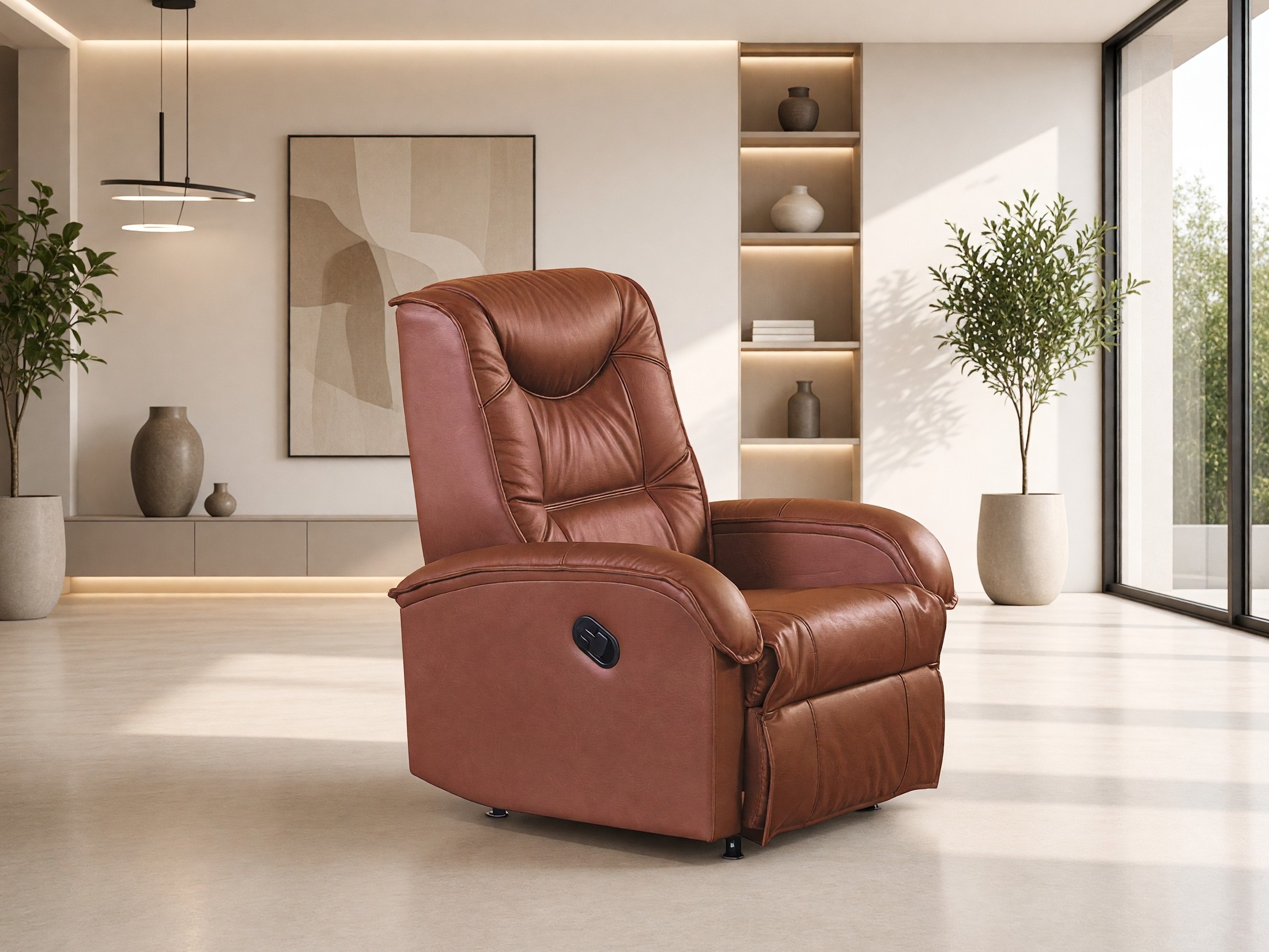 Fotoliu recliner Houston 564 (Maro)