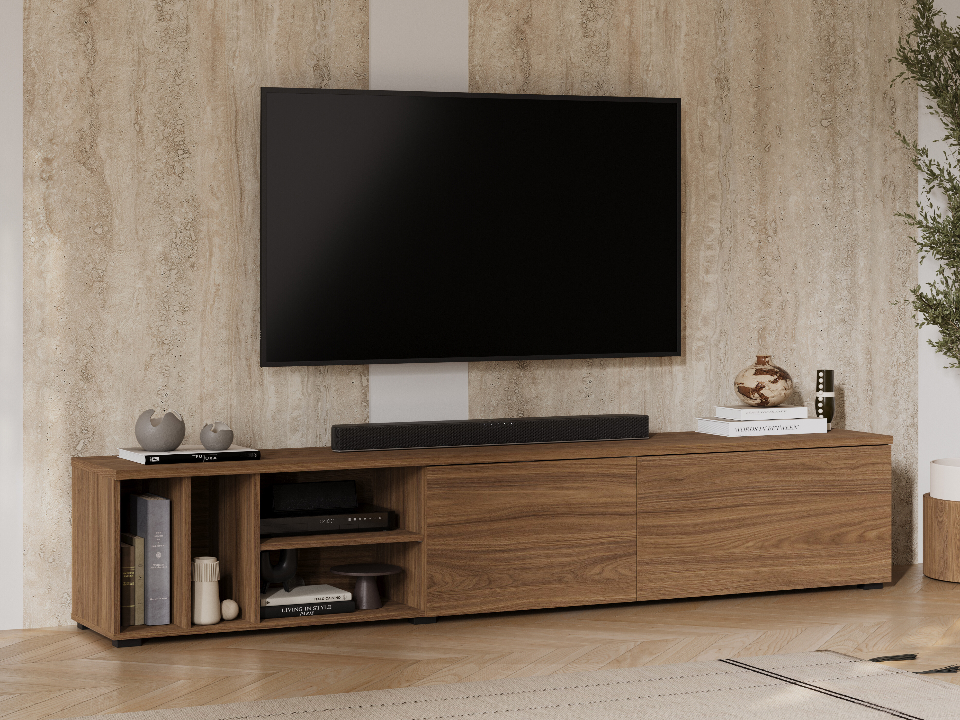 Comodă TV Austin 397 (Nuc)