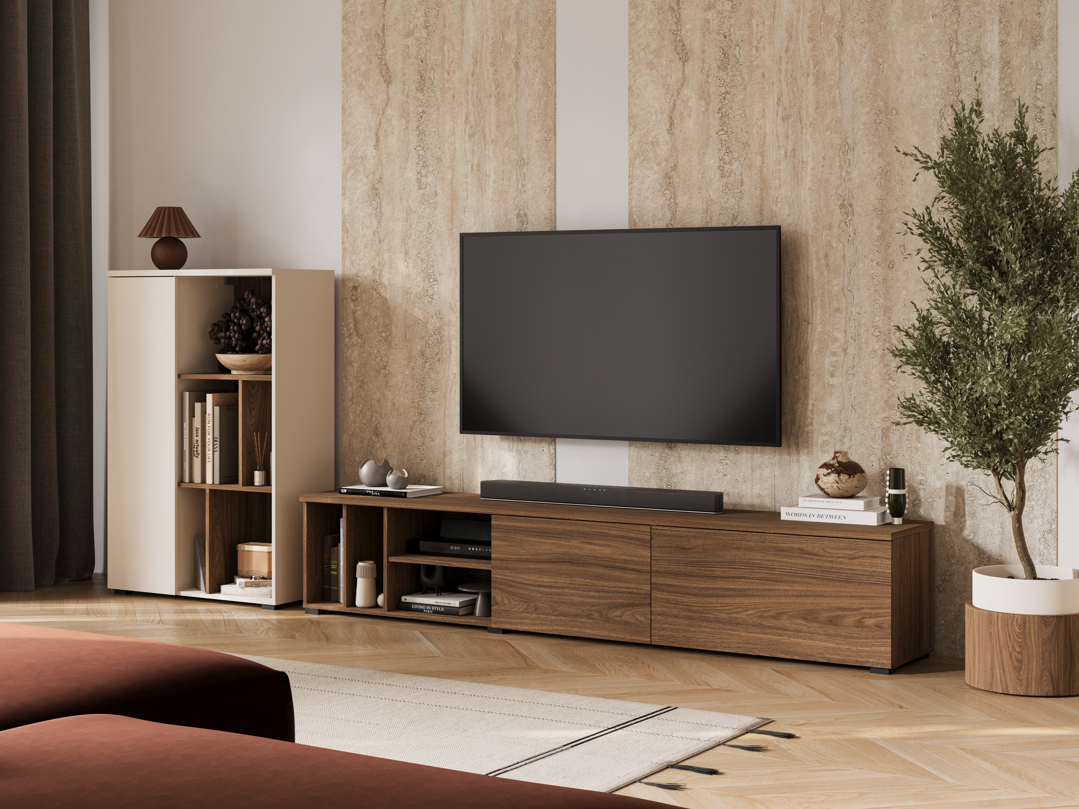 Set de living Austin 399 (Nuc + Cașmir)