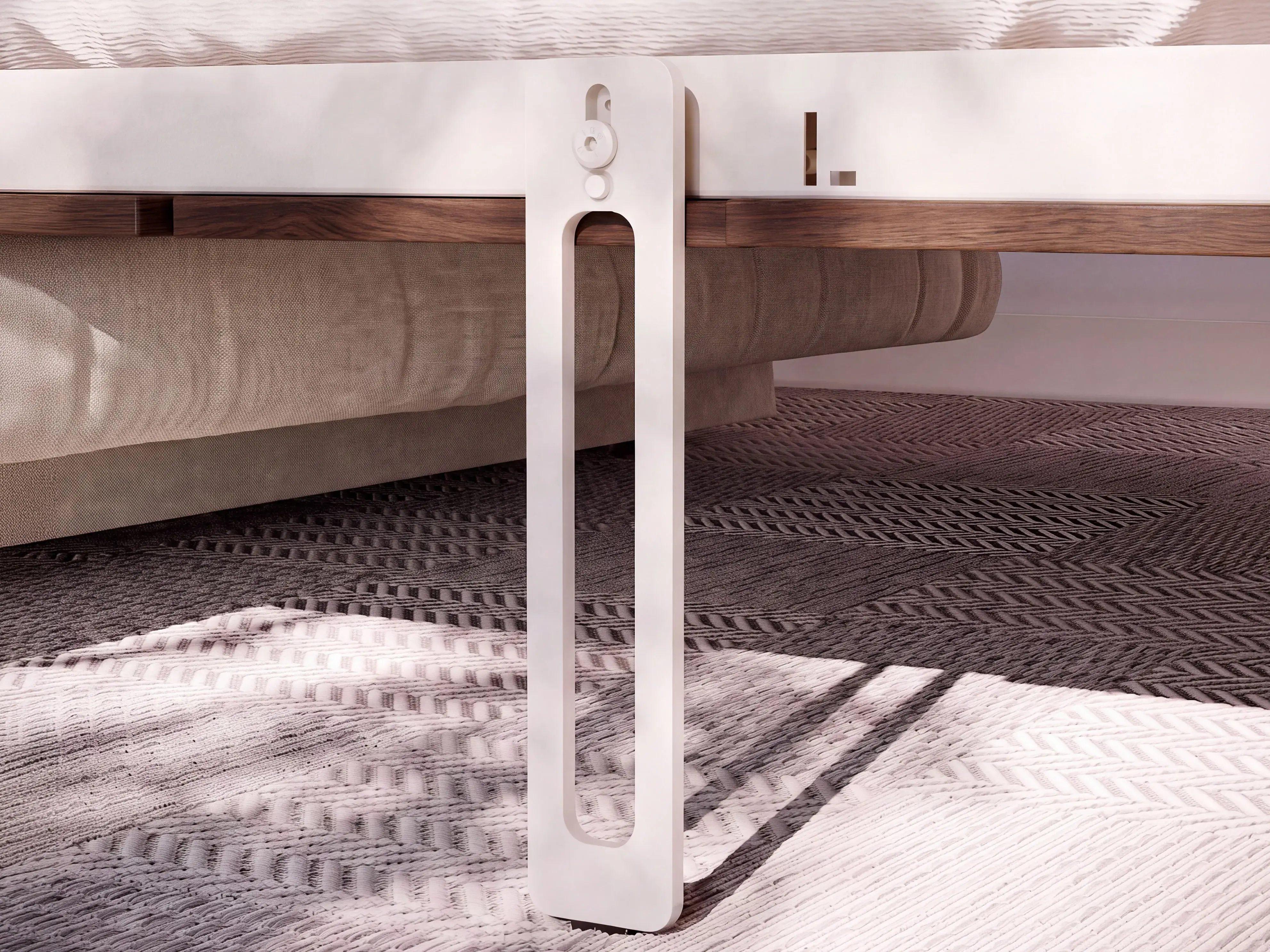 Pat rabatabil Concept Lenart IX (Stejar artizan)