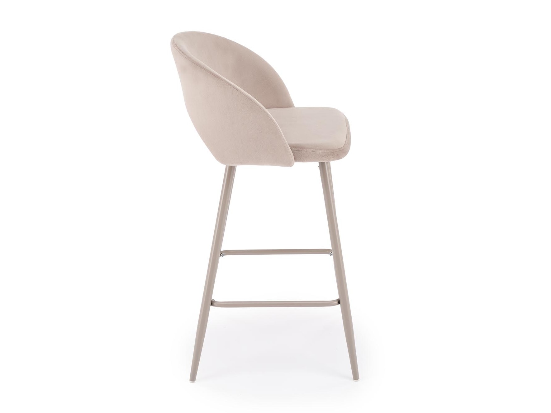 Scaun de bar Houston 881 (Bej deschis + Cașmir)