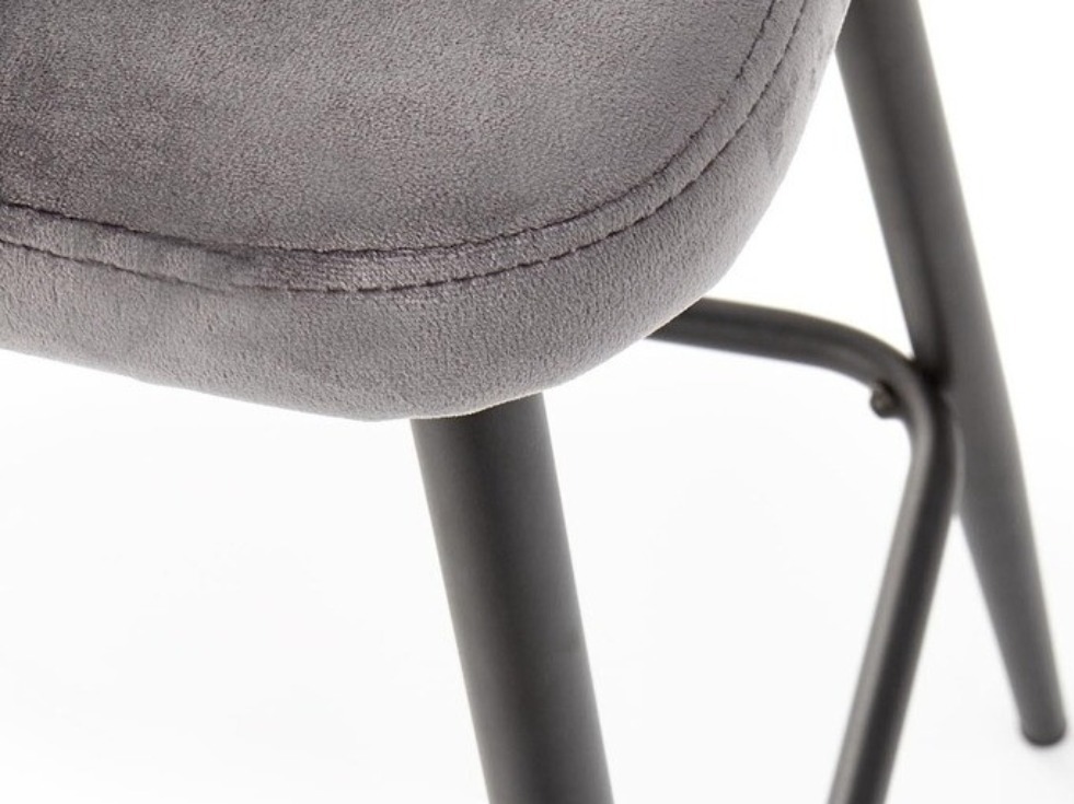 Scaun de bar Houston 881 (Gri + Negru)