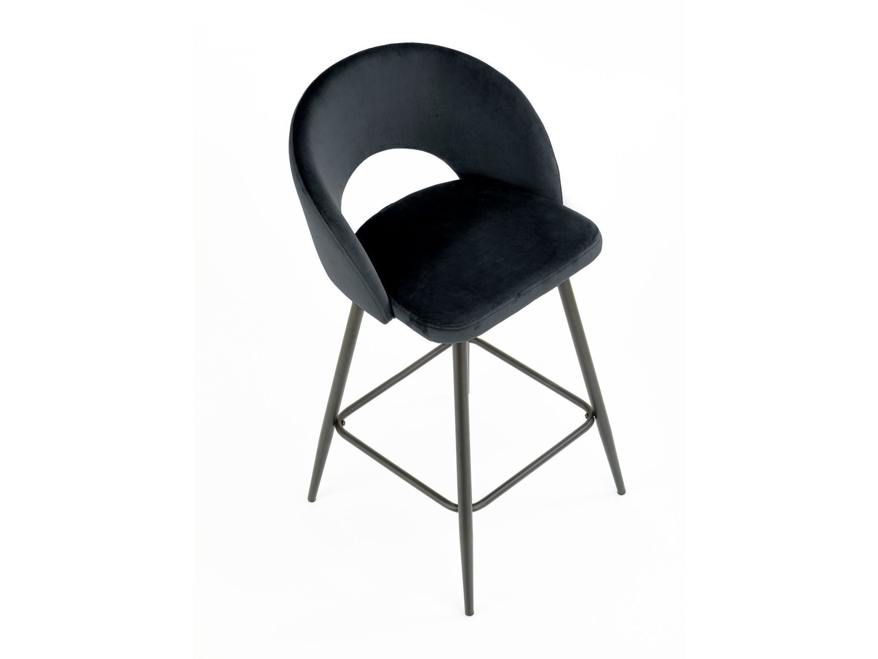 Scaun de bar Houston 881 (Negru)