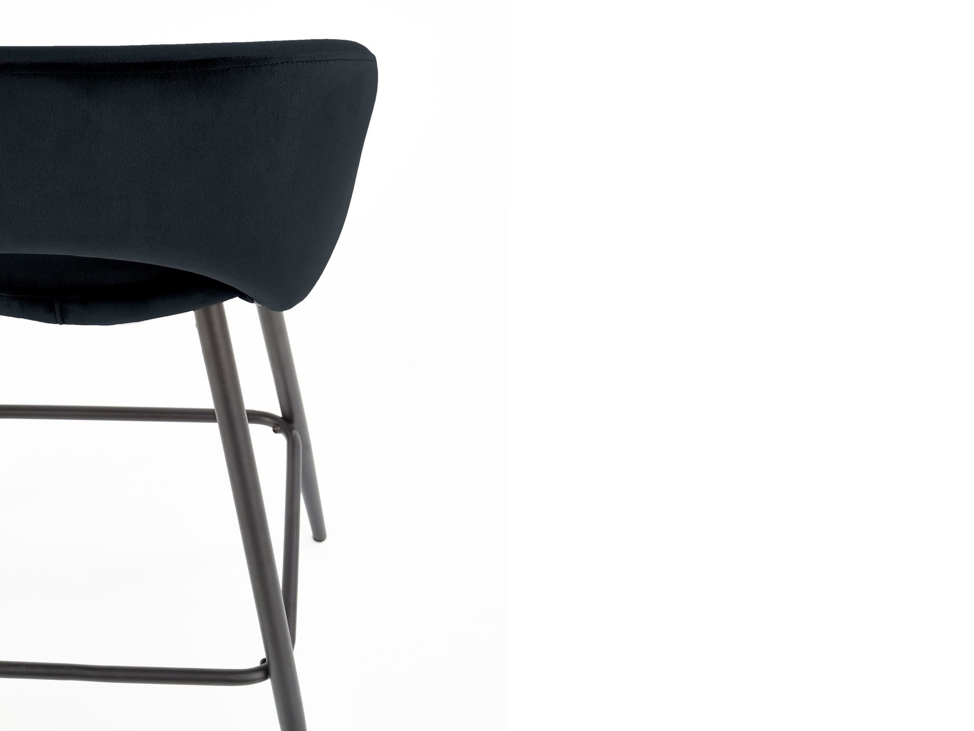 Scaun de bar Houston 881 (Negru)