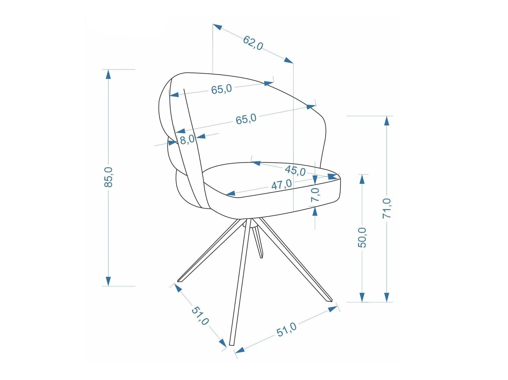 Scaun Houston 2224 (Amicasa 09)
