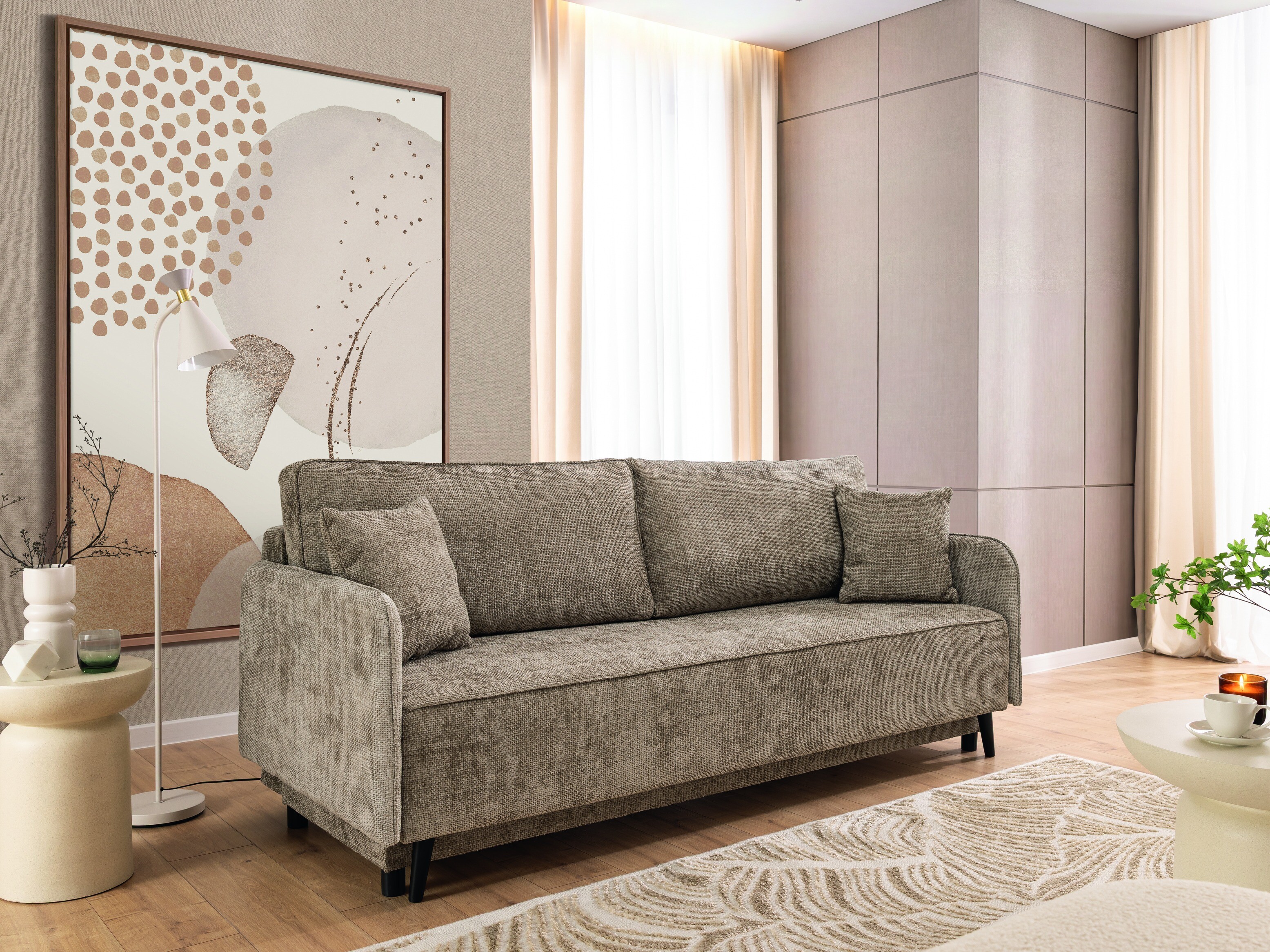 Canapea extensibilă Alton 112 (Garden 05)